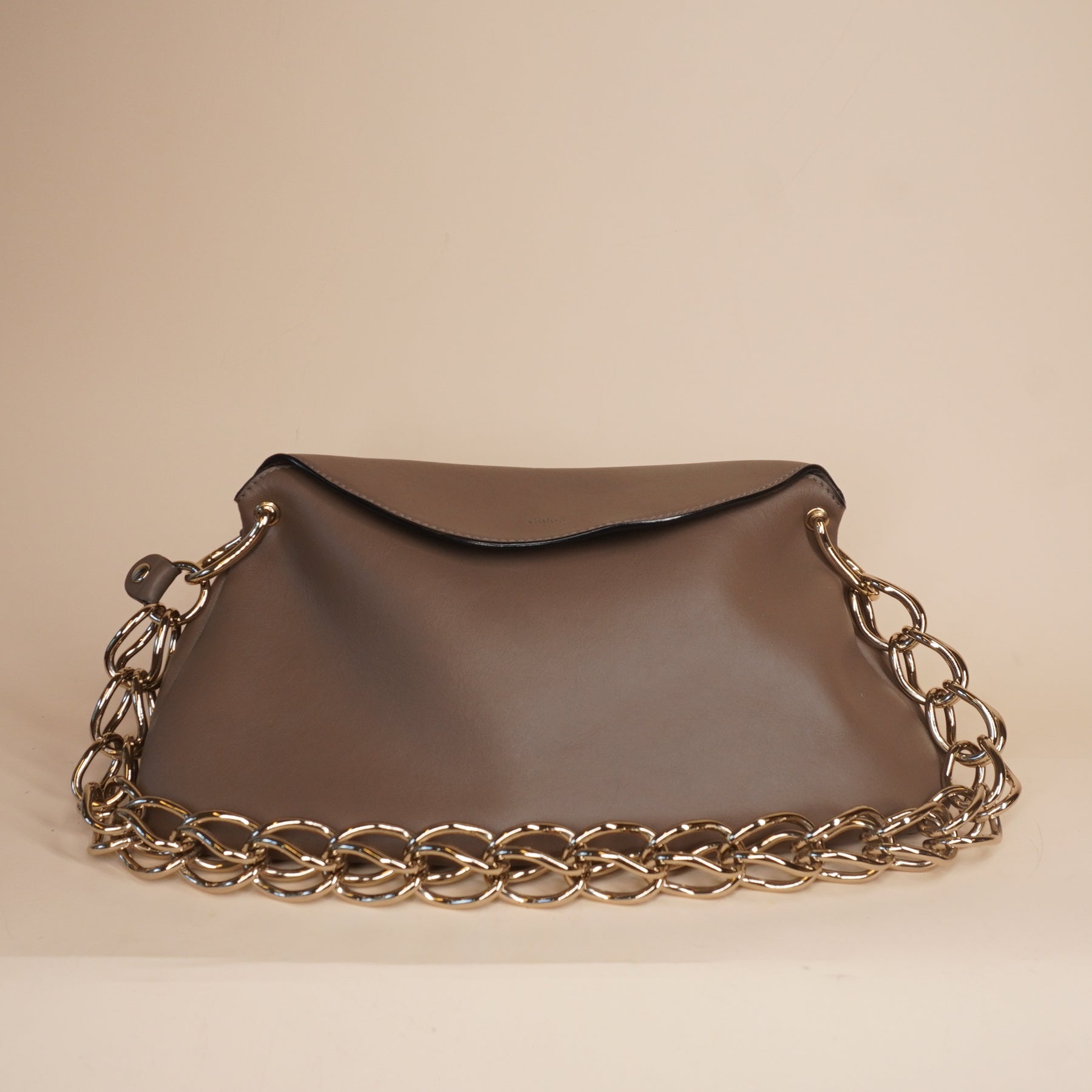 PRE-OWNED Neutral Small Juana Shoulder Bag