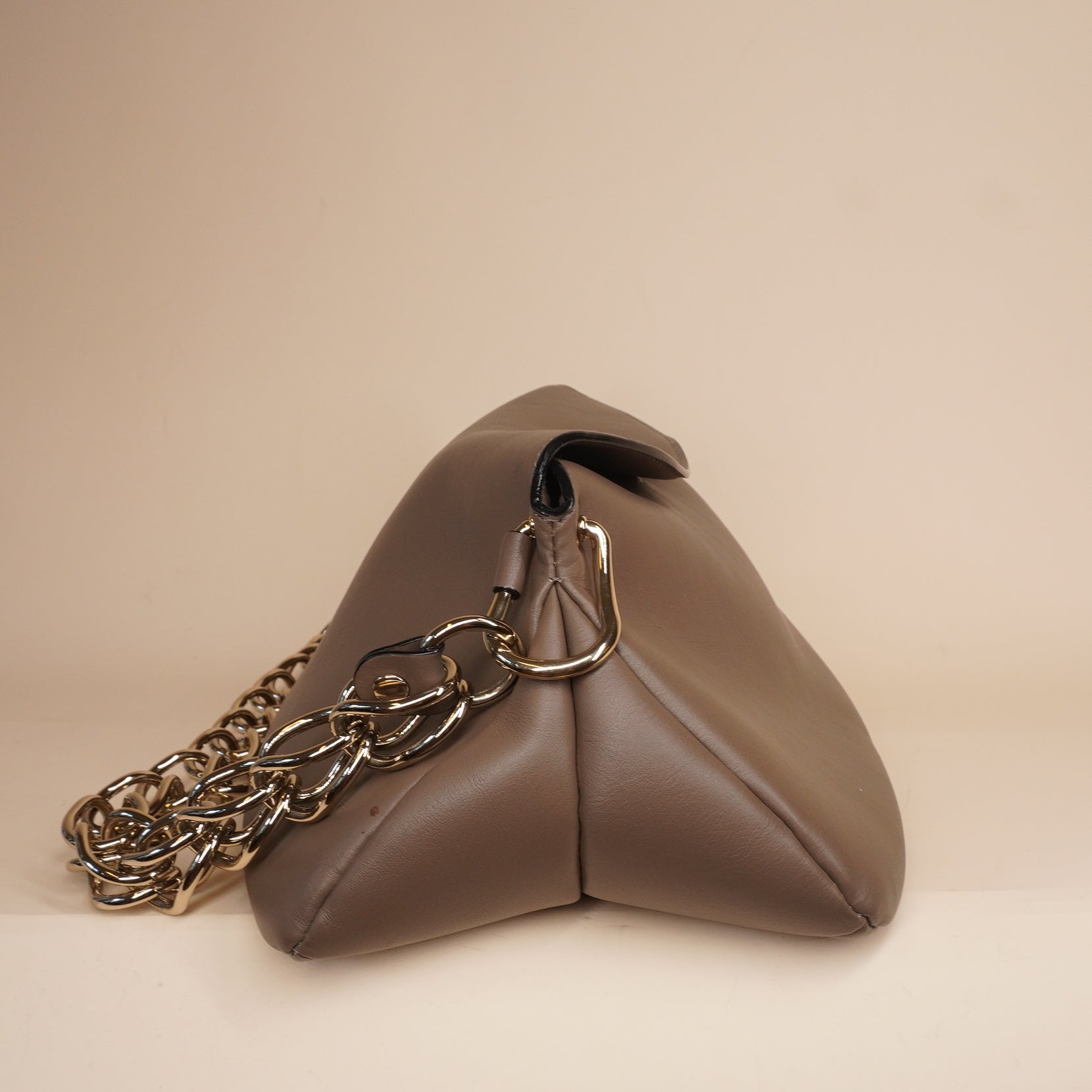 PRE-OWNED Neutral Small Juana Shoulder Bag