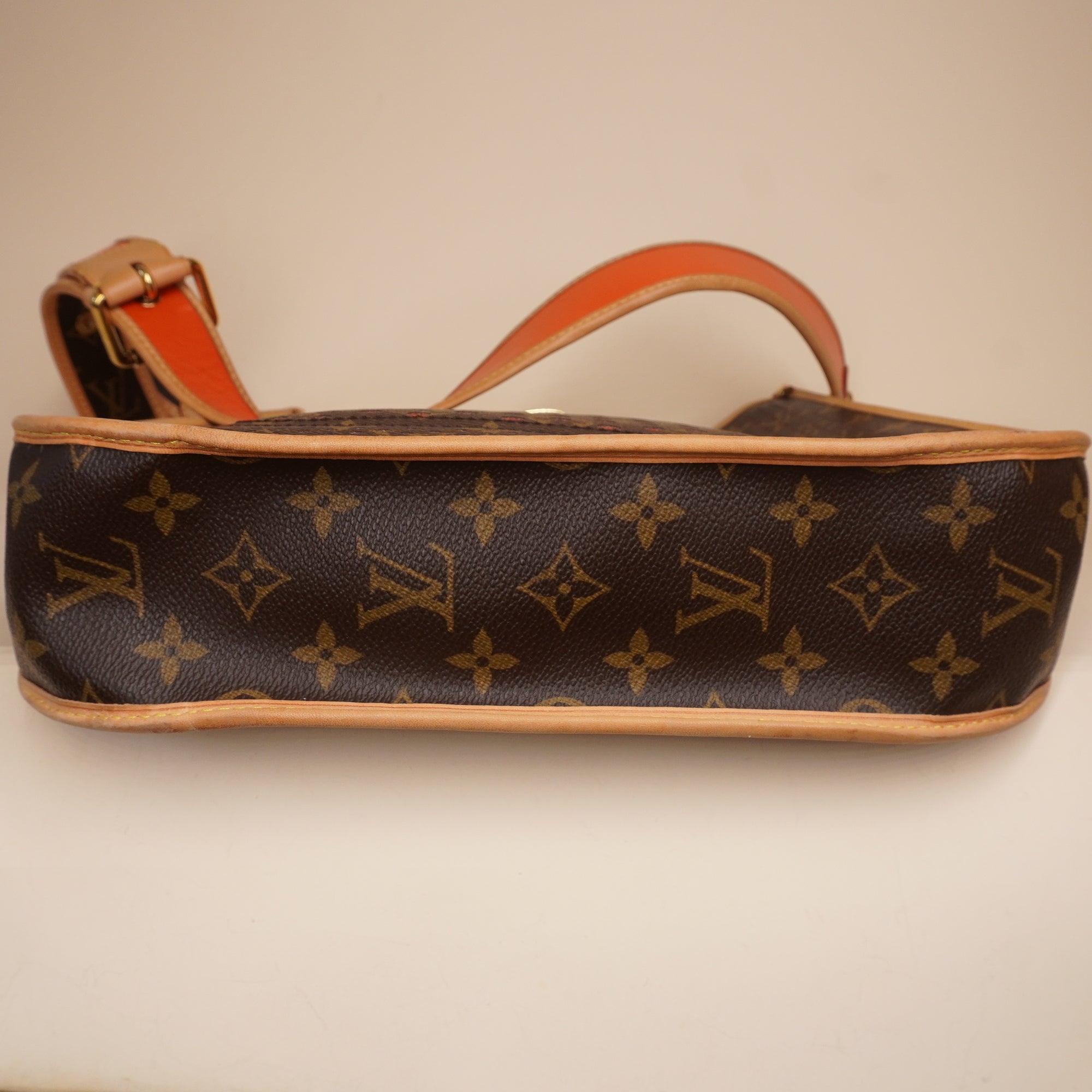 PRE-OWNED LV Musette Perforated Monogram Canvas Crossbody Bag