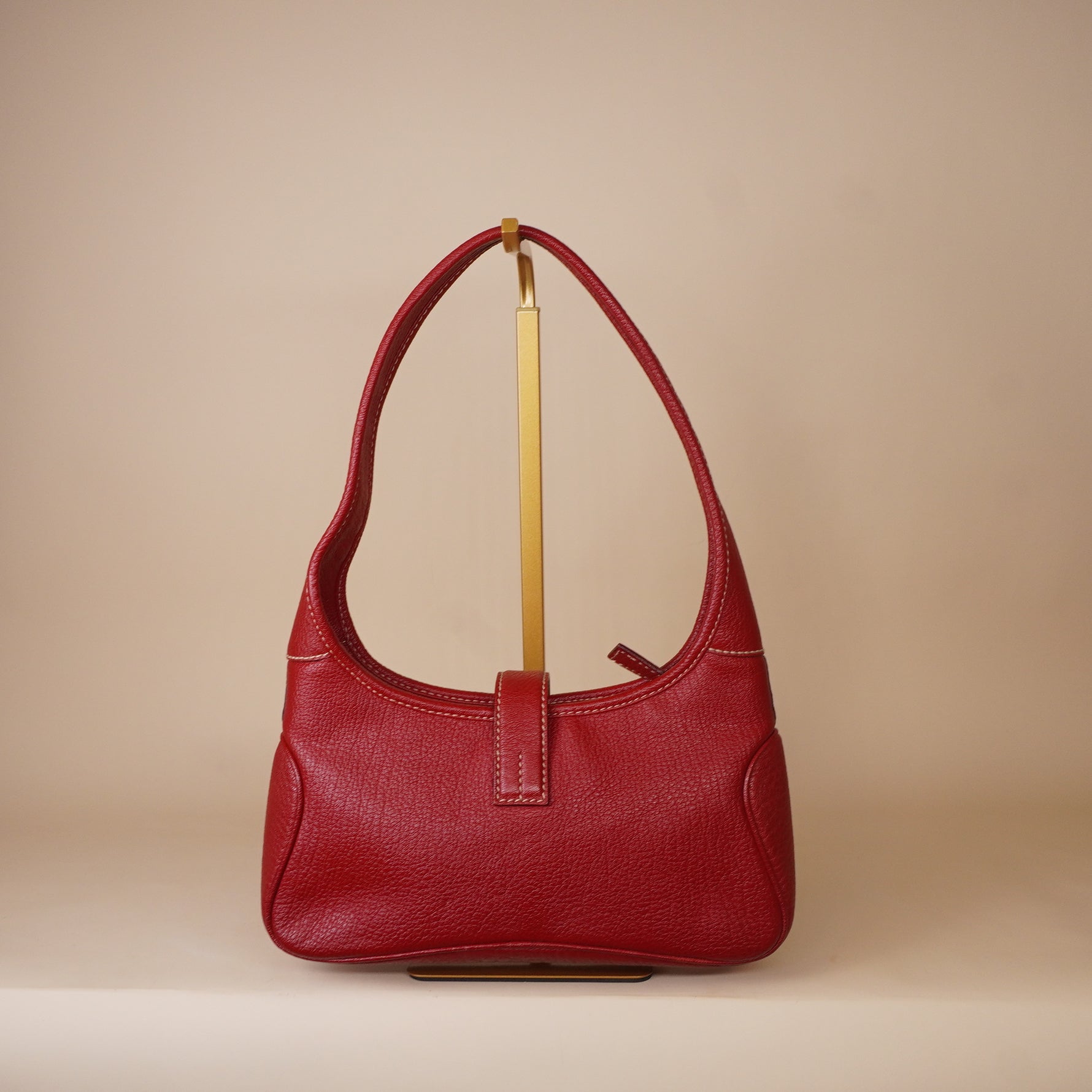 PRE-OWNED Vara Red Leather Shoulder Bag