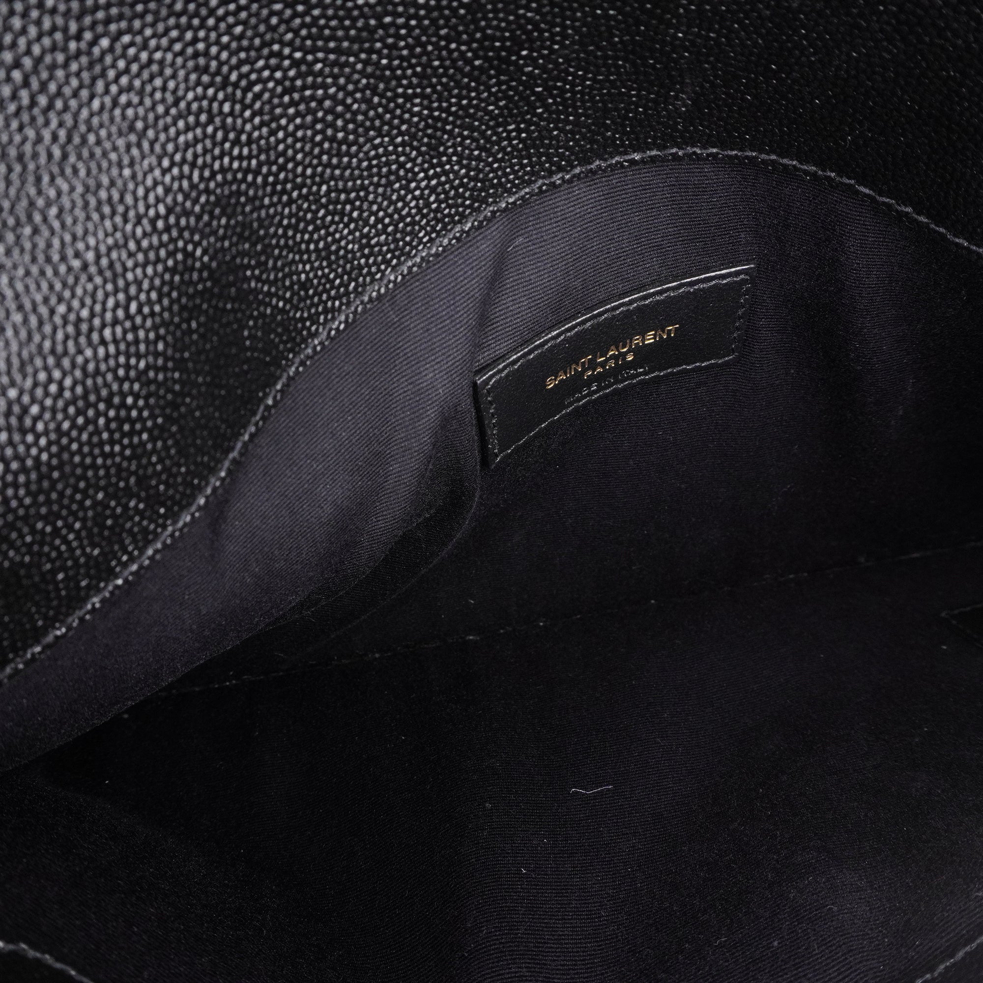 PRE-OWNED Grain De Poudre Uptown Pouch Black