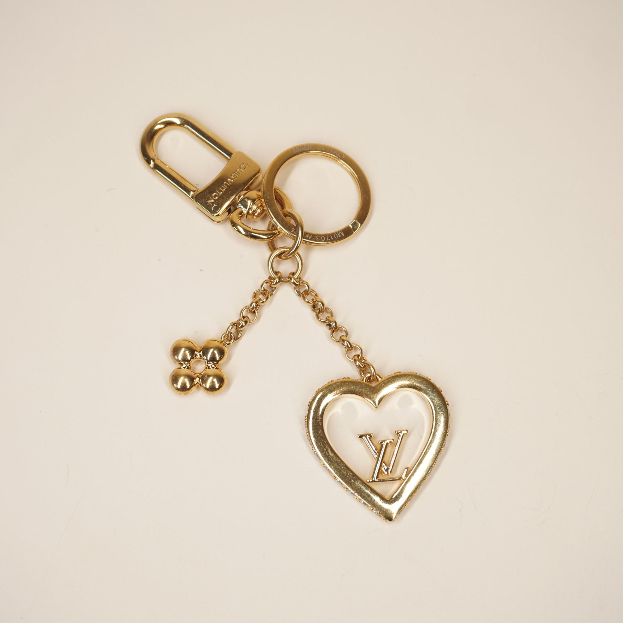 PRE-OWNED My LV Love Key Holders