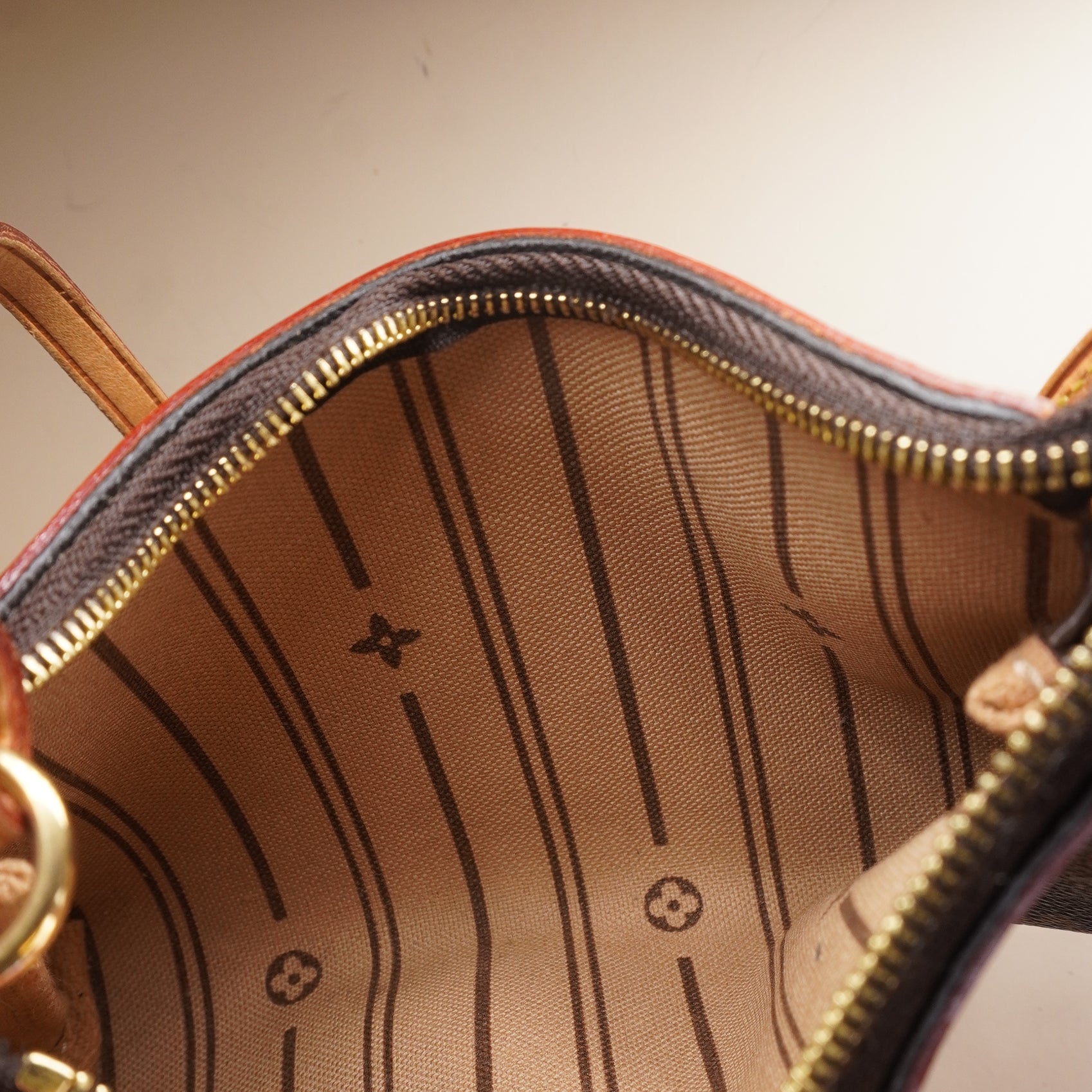 PRE-OWNED LV Monogram Canvas Mini Delightful Pochette Bag