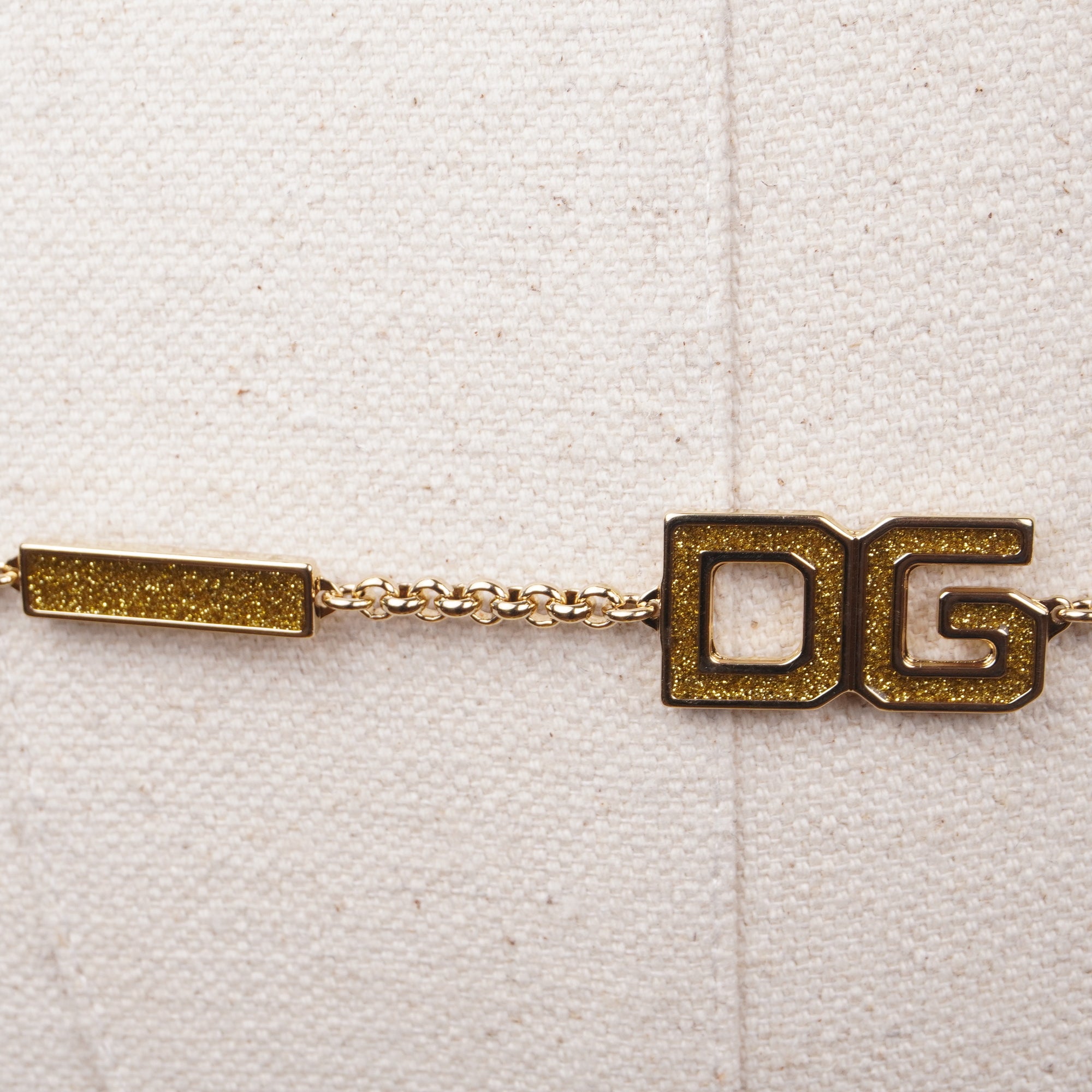 PRE-OWNED Skinny Gold Plated Waist Belt