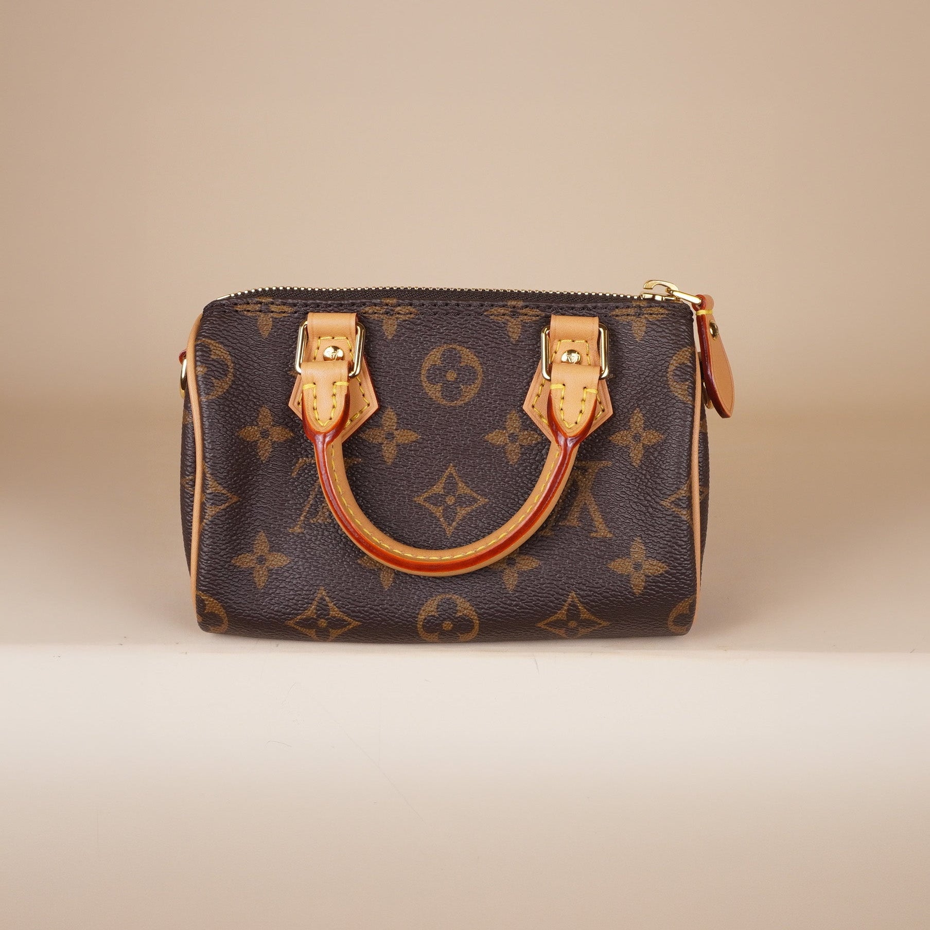 PRE-OWNED LV Monogram Canvas Nano Speedy Bag