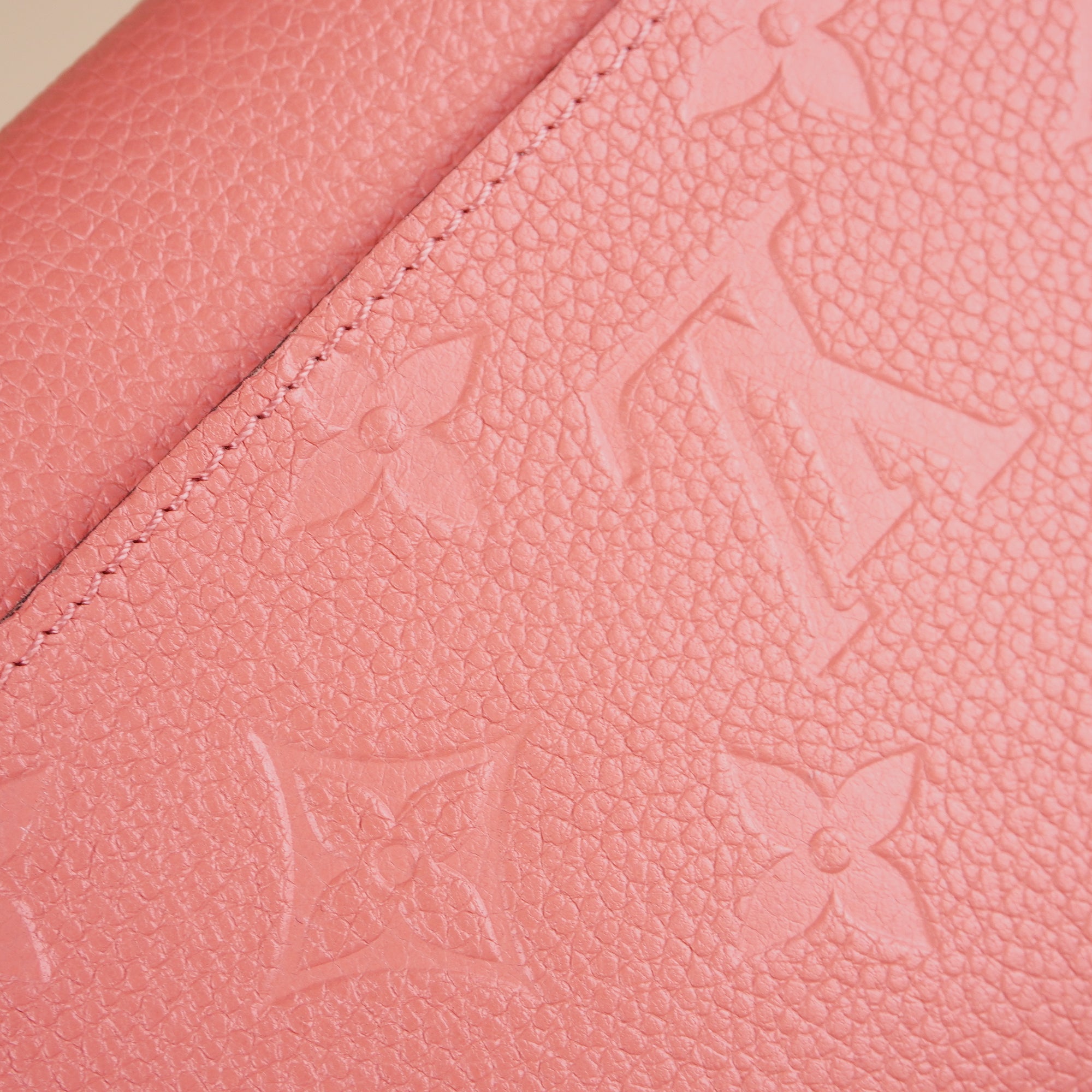 PRE-OWNED LV Empreinte Sarah Wallet NM Rose Ballerine