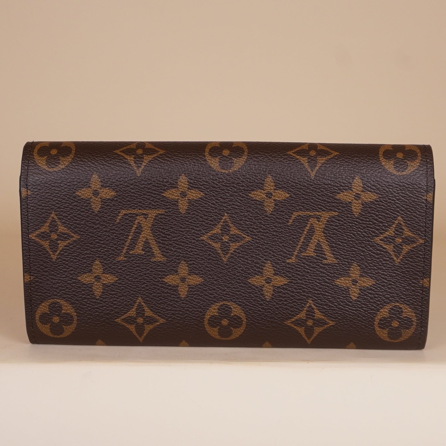LOUIS VUITTON Monogram Emilie Wallet Rose Ballerine