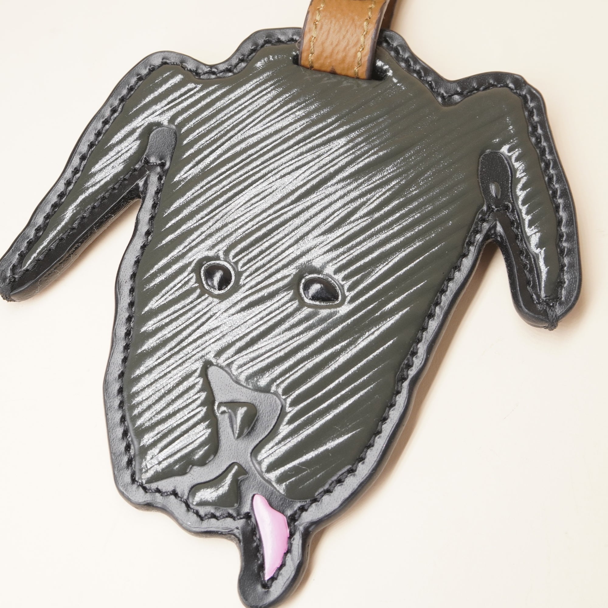 PRE-OWNED LV Catogram Grace Coddington Dog Bag Charm