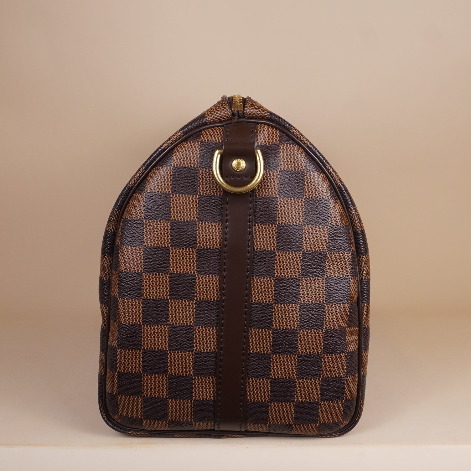 PRE-OWNED LV Damier Ebene Speedy Bandouliere 30