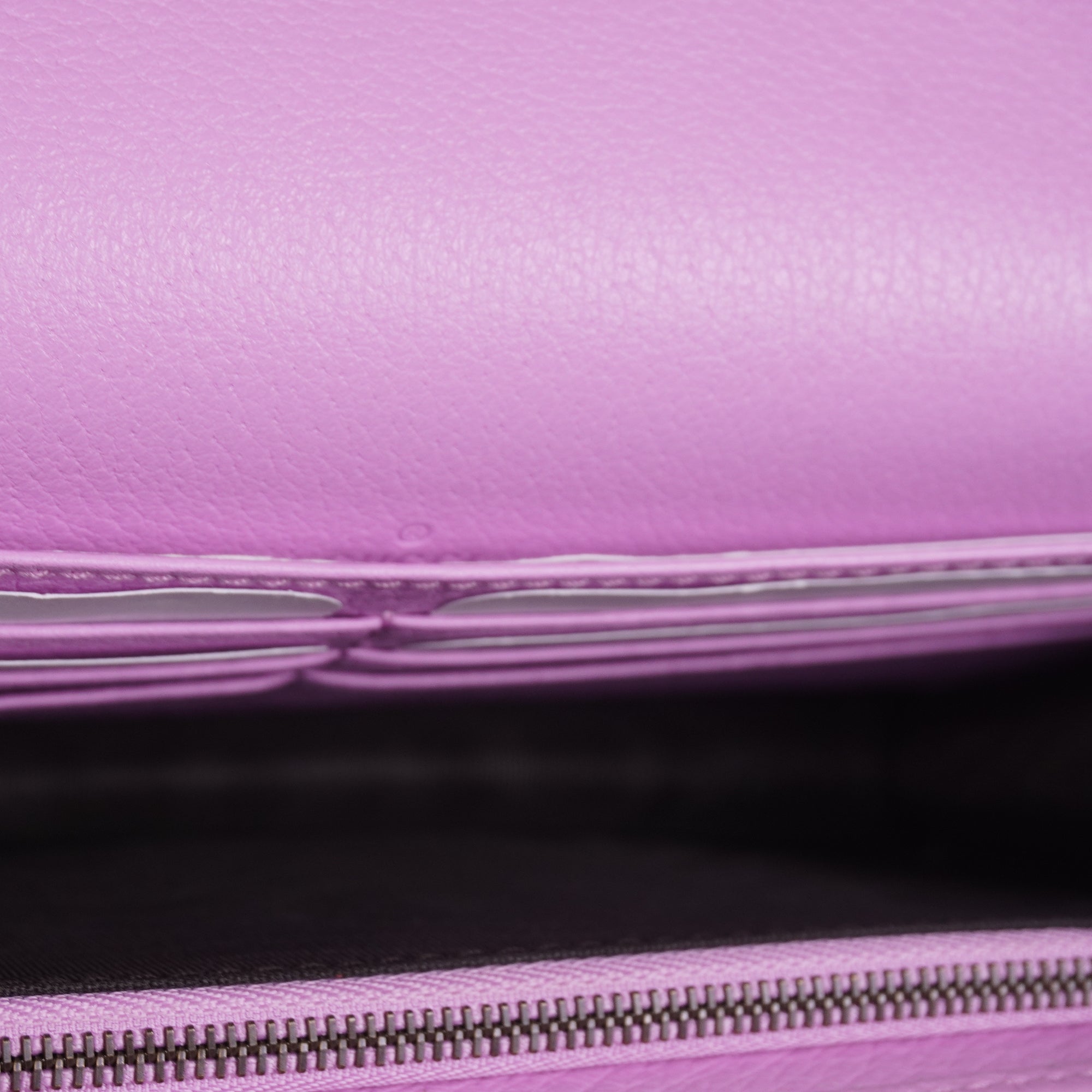PRE-OWNED GG Pink Leather Marquise Crystal Marmont Crossbody Bag