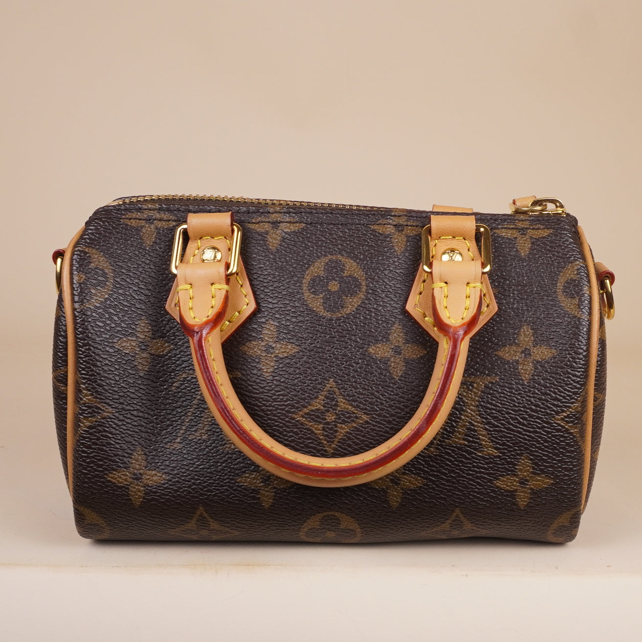 PRE-OWNED LV Monogram Canvas Vivienne Nano Speedy Bag
