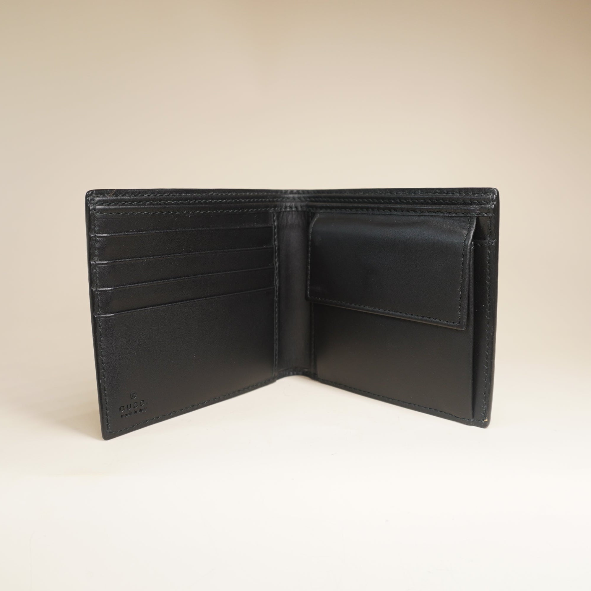 PRE-OWNED Guccissima Signature Dorian Bi-Fold Wallet