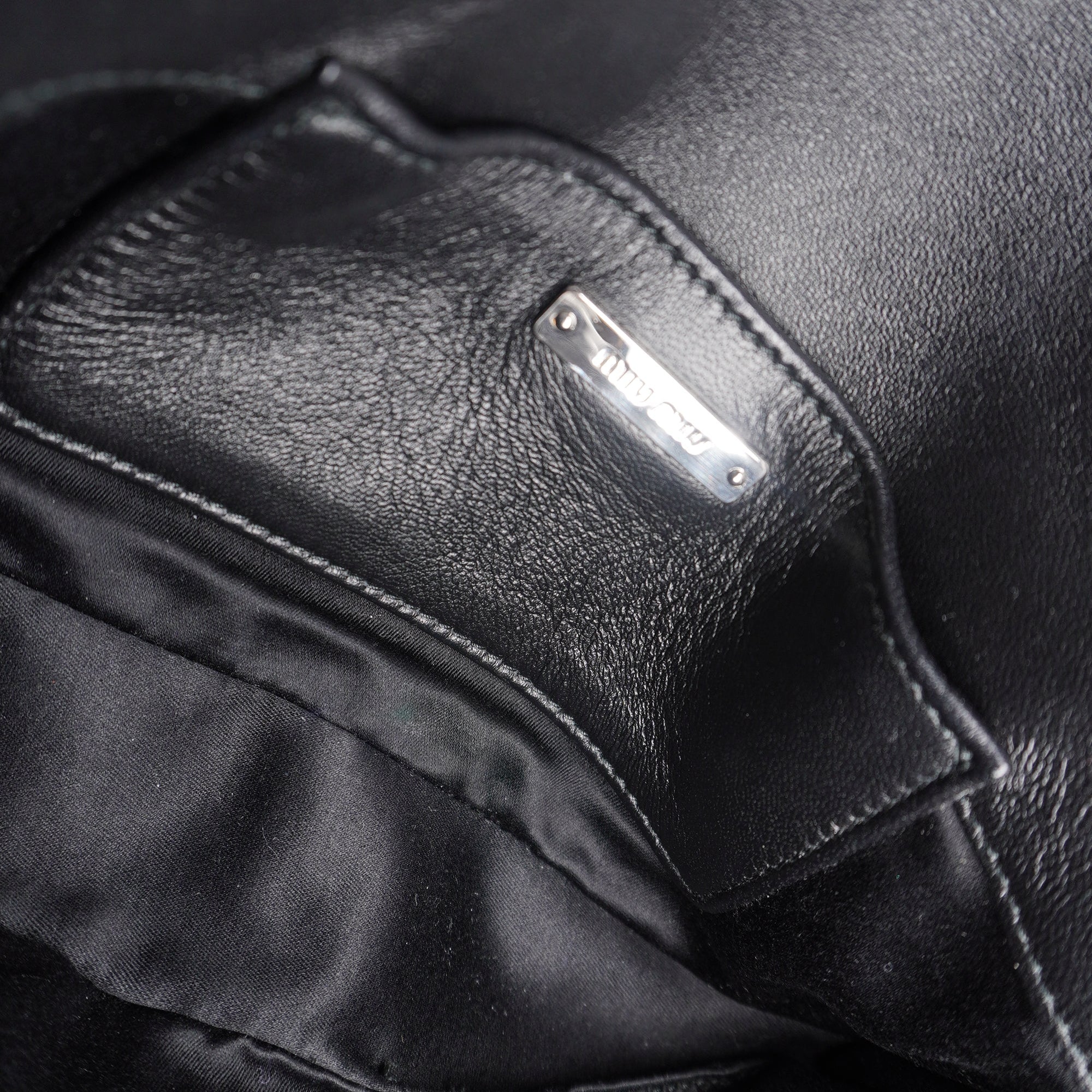 PRE-OWNED Raso Starlight Nappa Shoulder Bag