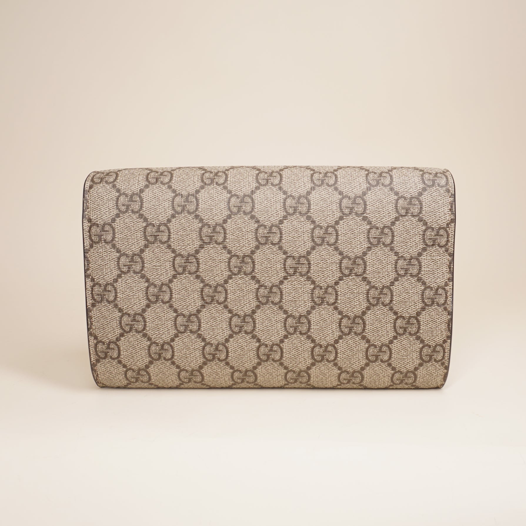 PRE-OWNED GG Supreme Chain Shoulder Bag