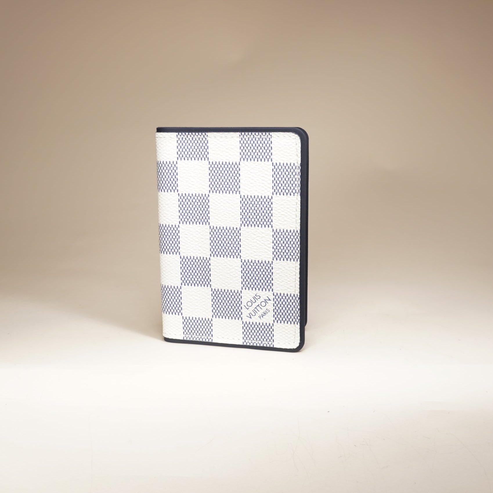 PRE-OWNED Damier Coastline Azur Pocket Organizer