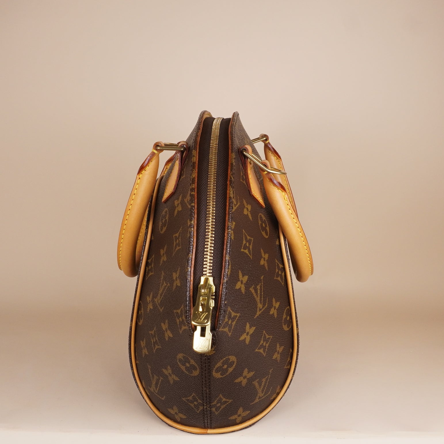 PRE-OWNED LV Monogram Canvas Ellipse PM Handle Bag