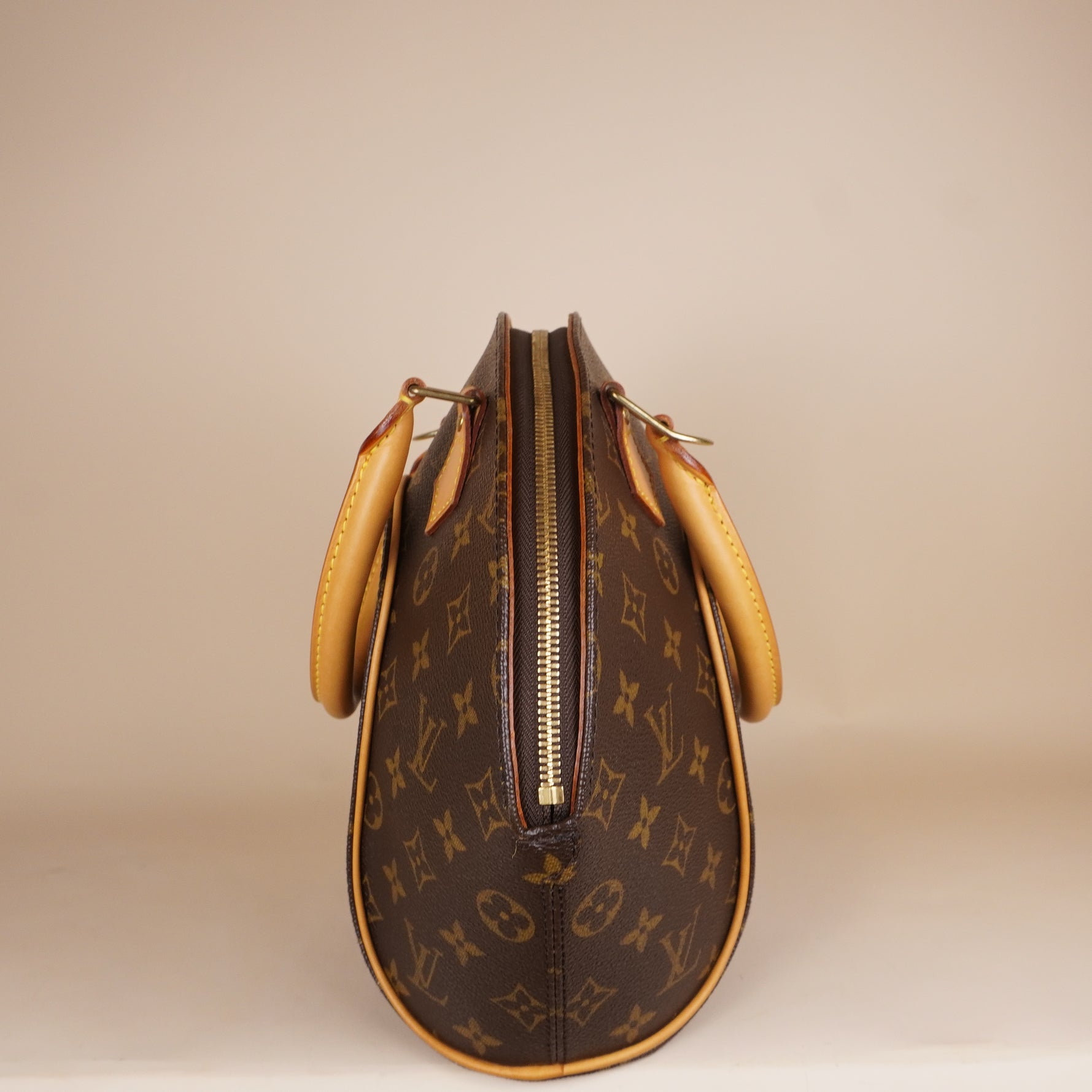 PRE-OWNED LV Monogram Canvas Ellipse PM Handle Bag