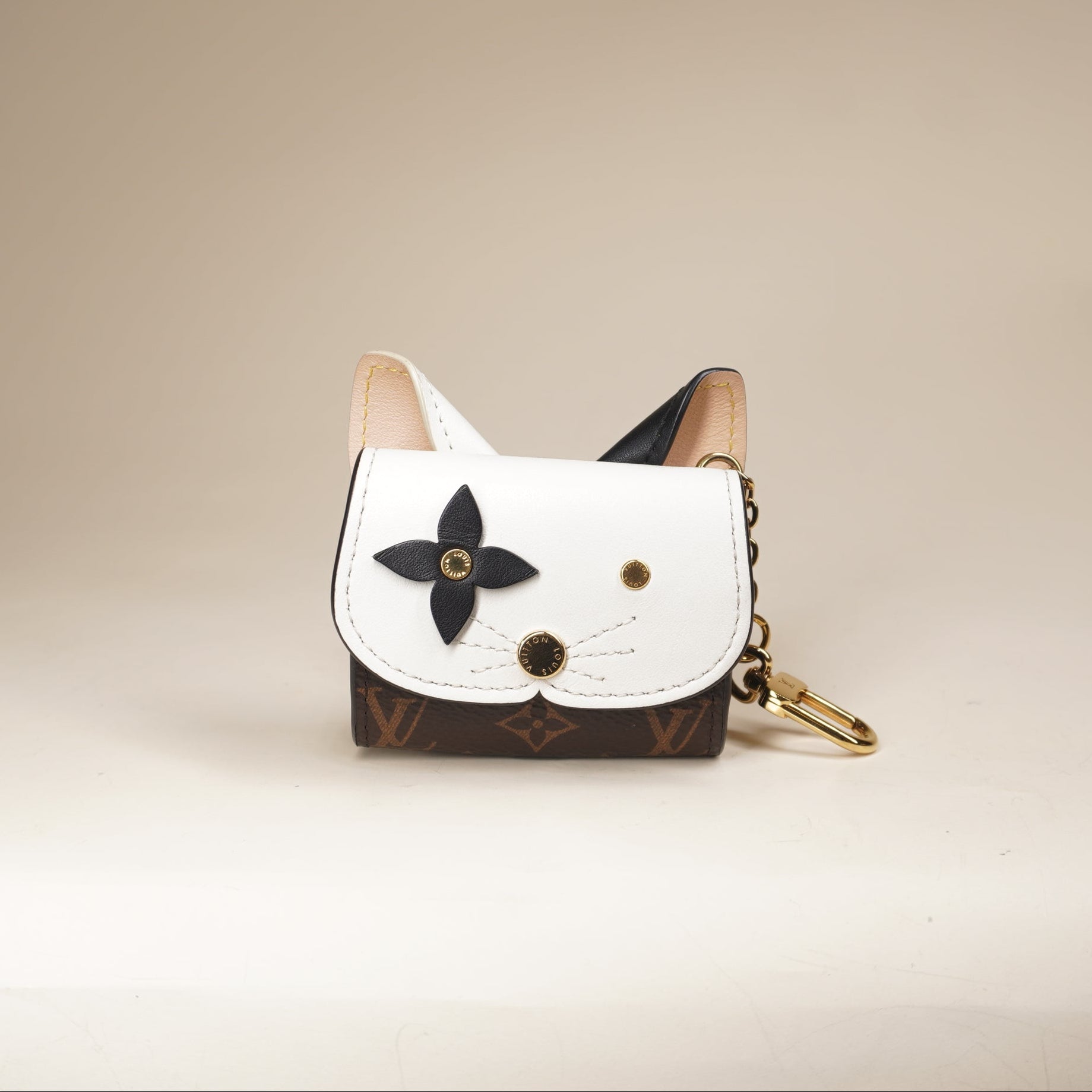 PRE-OWNED LV Monogram Cat Earpods Case