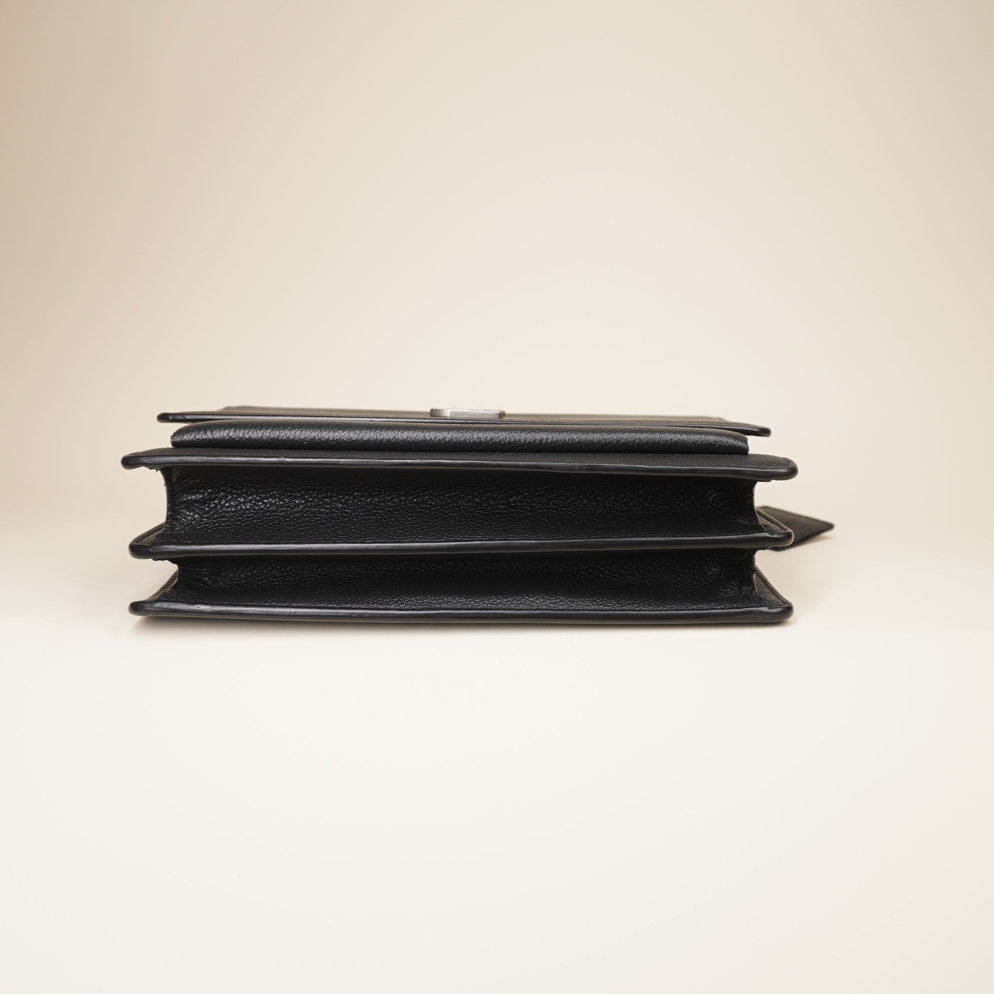 PRE-OWNED Sunset Medium Grained Calfskin Shoulder Bag 