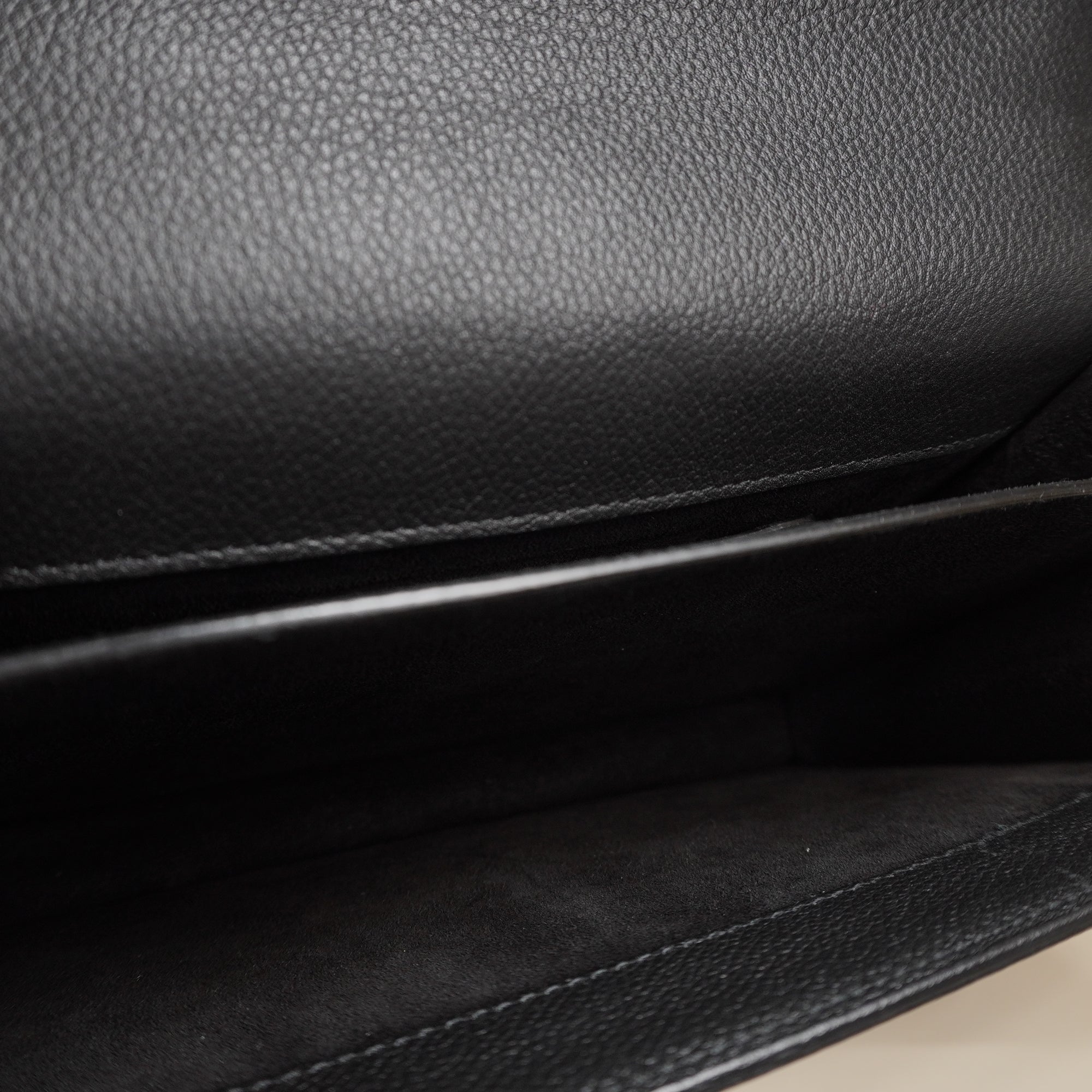 PRE-OWNED Sunset Medium Grained Calfskin Shoulder Bag 