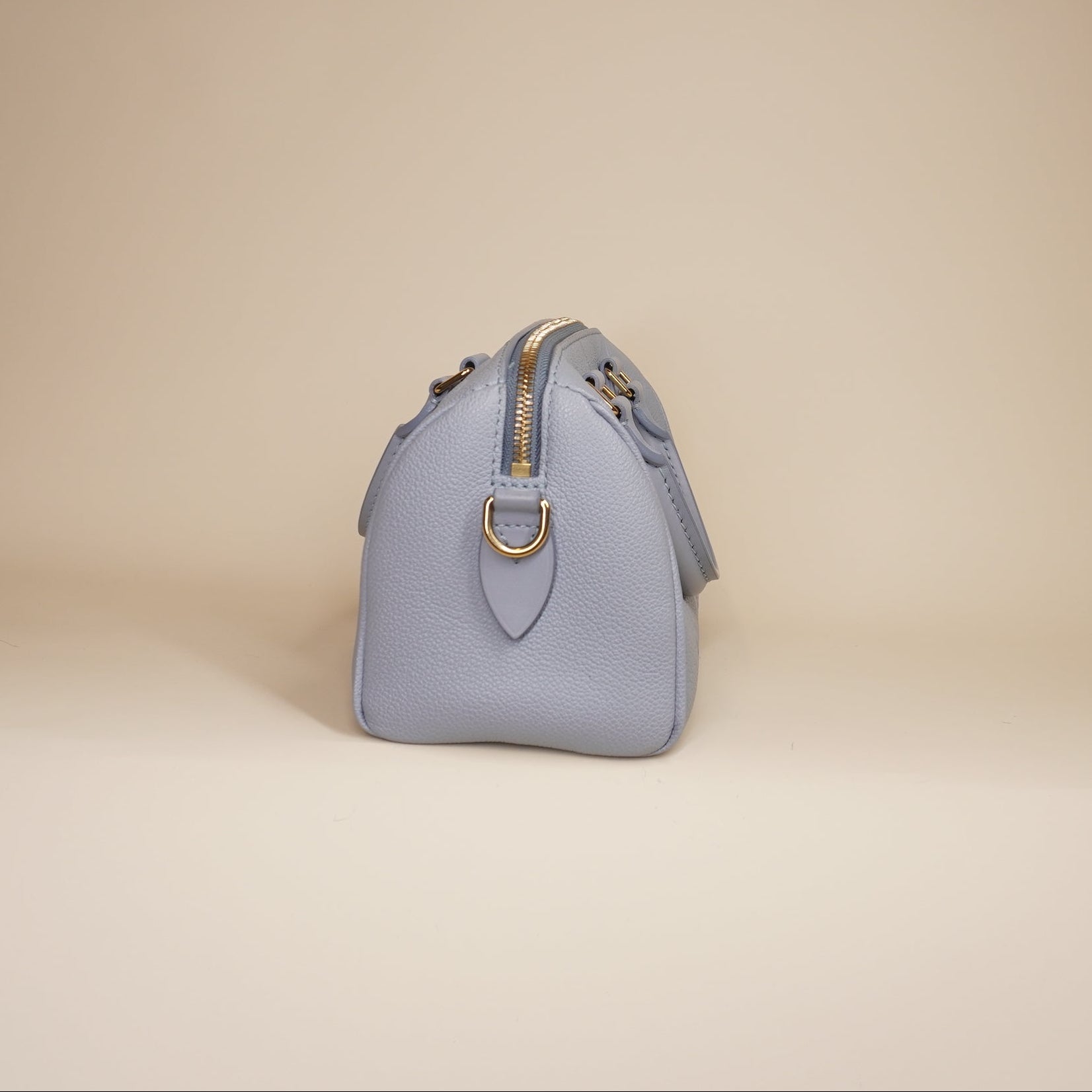 PRE-OWNED LV Empreinte Monogram Giant Speedy Bandouliere 20 Blue Hour