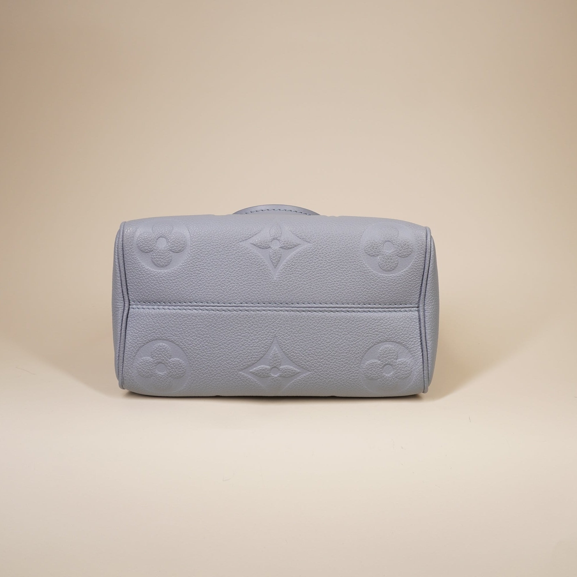 PRE-OWNED LV Empreinte Monogram Giant Speedy Bandouliere 20 Blue Hour