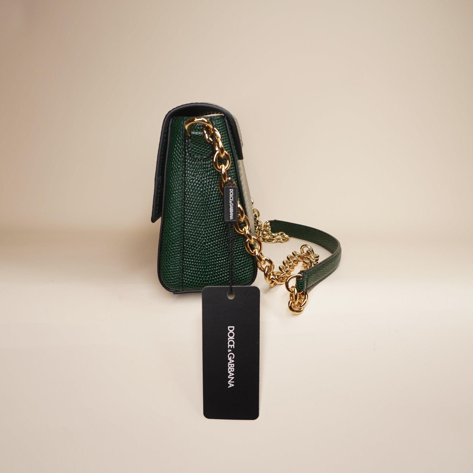 PRE-OWNED Green Iguana Millennials Shoulder Bag