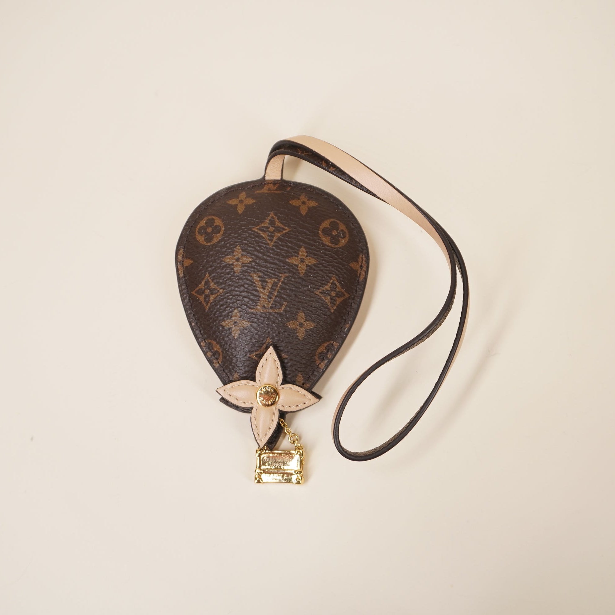 PRE-OWNED LV Monogram Sky Bag Charm
