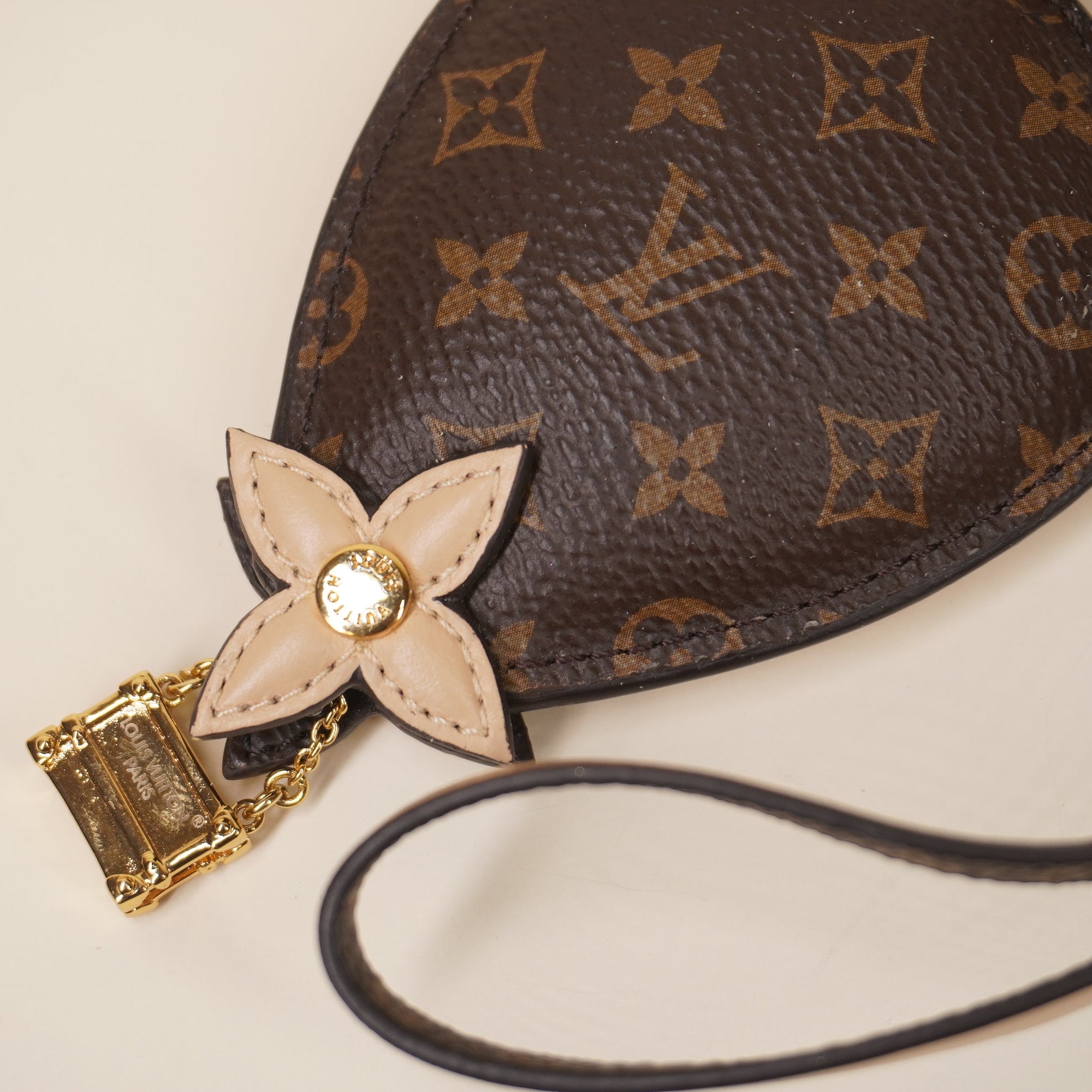 PRE-OWNED LV Monogram Sky Bag Charm