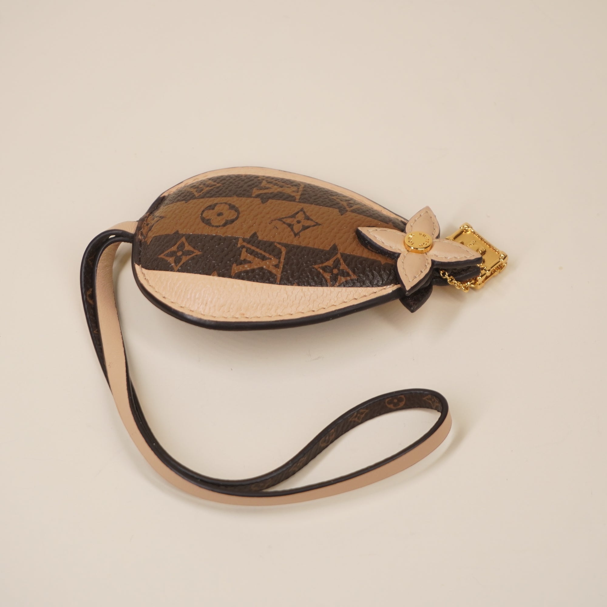 PRE-OWNED LV Monogram Sky Bag Charm