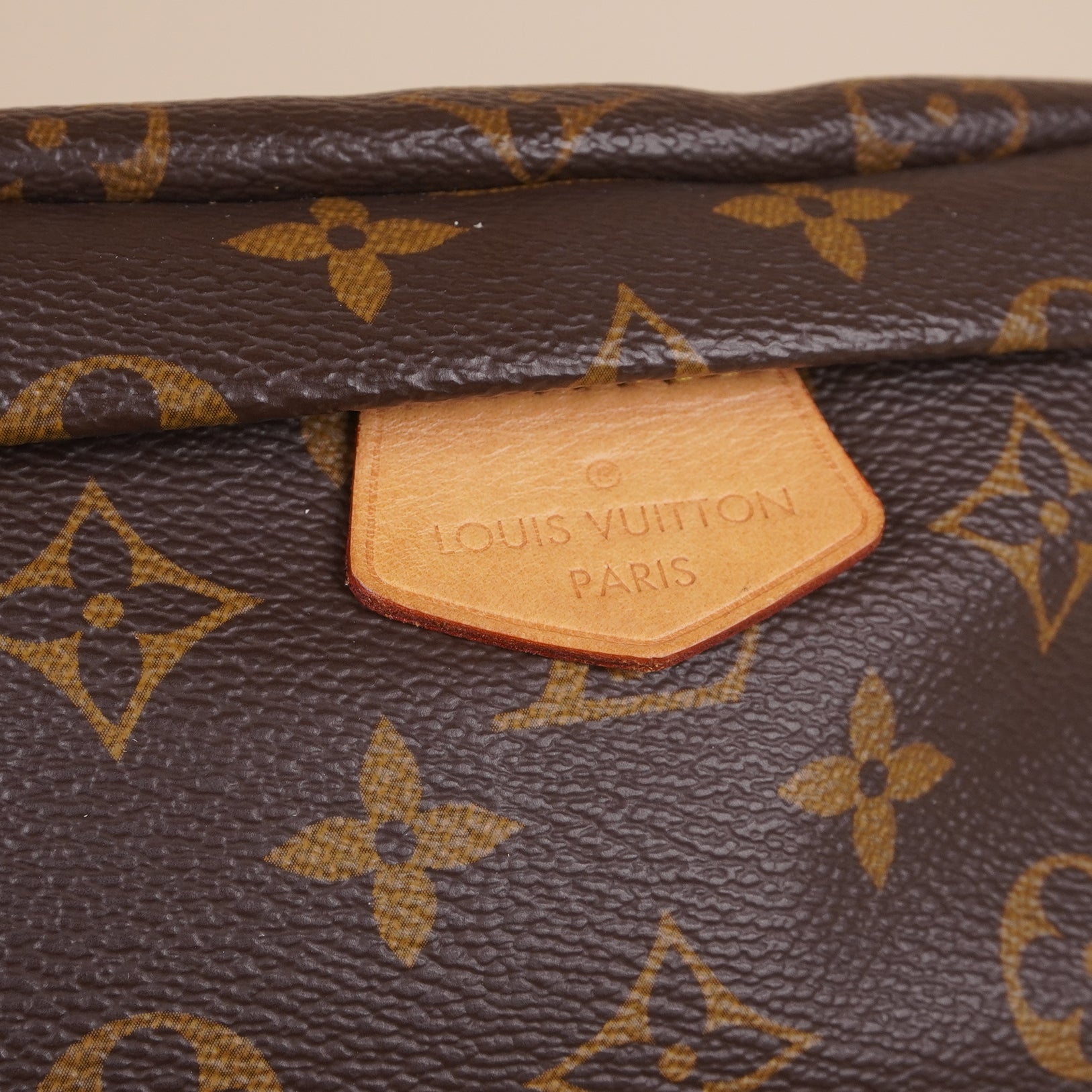 PRE-OWNED LV Monogram Canvas Bumbag Belt Bag