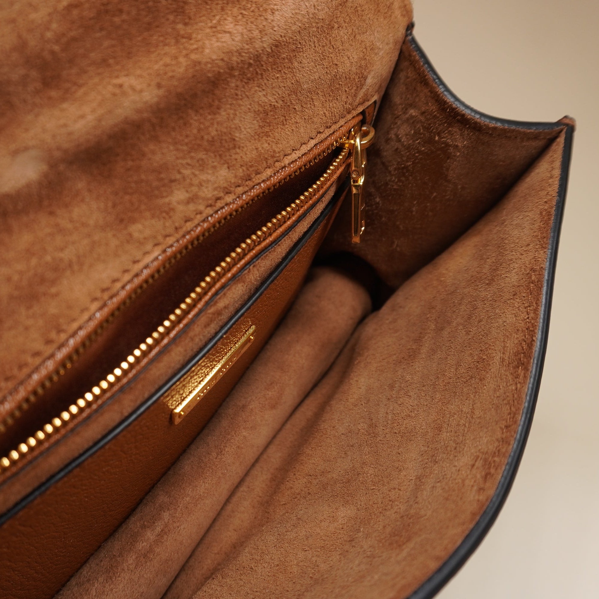 PRE-OWNED Madras Crystal Embellished Leather Shoulder Bag