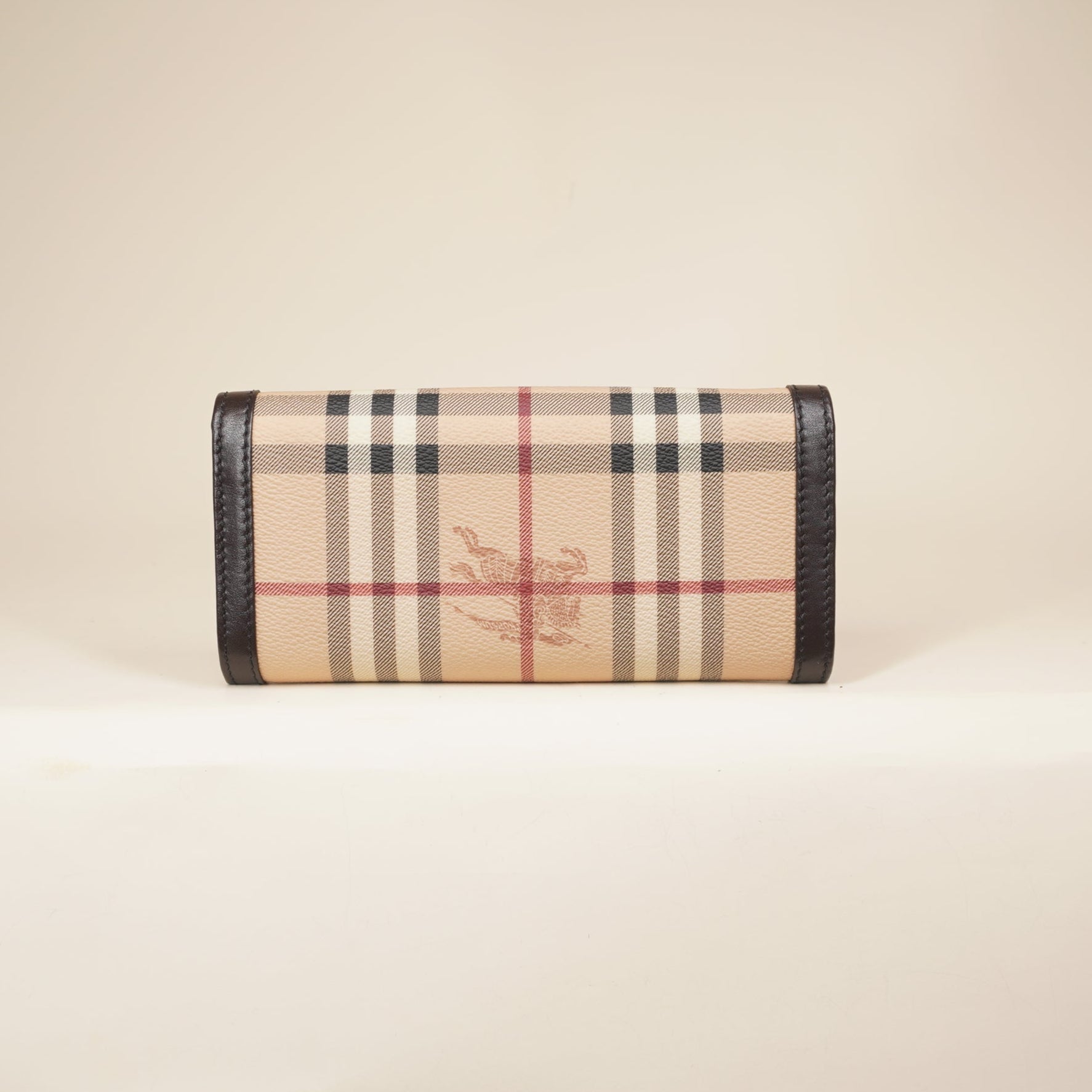 PRE-OWNED Haymarket Check Molly Continental Wallet