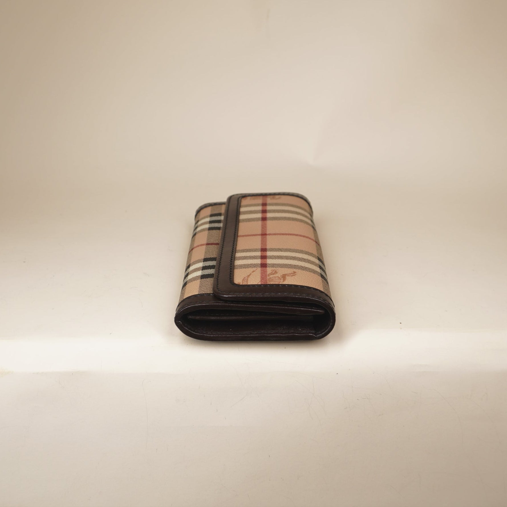 PRE-OWNED Haymarket Check Molly Continental Wallet