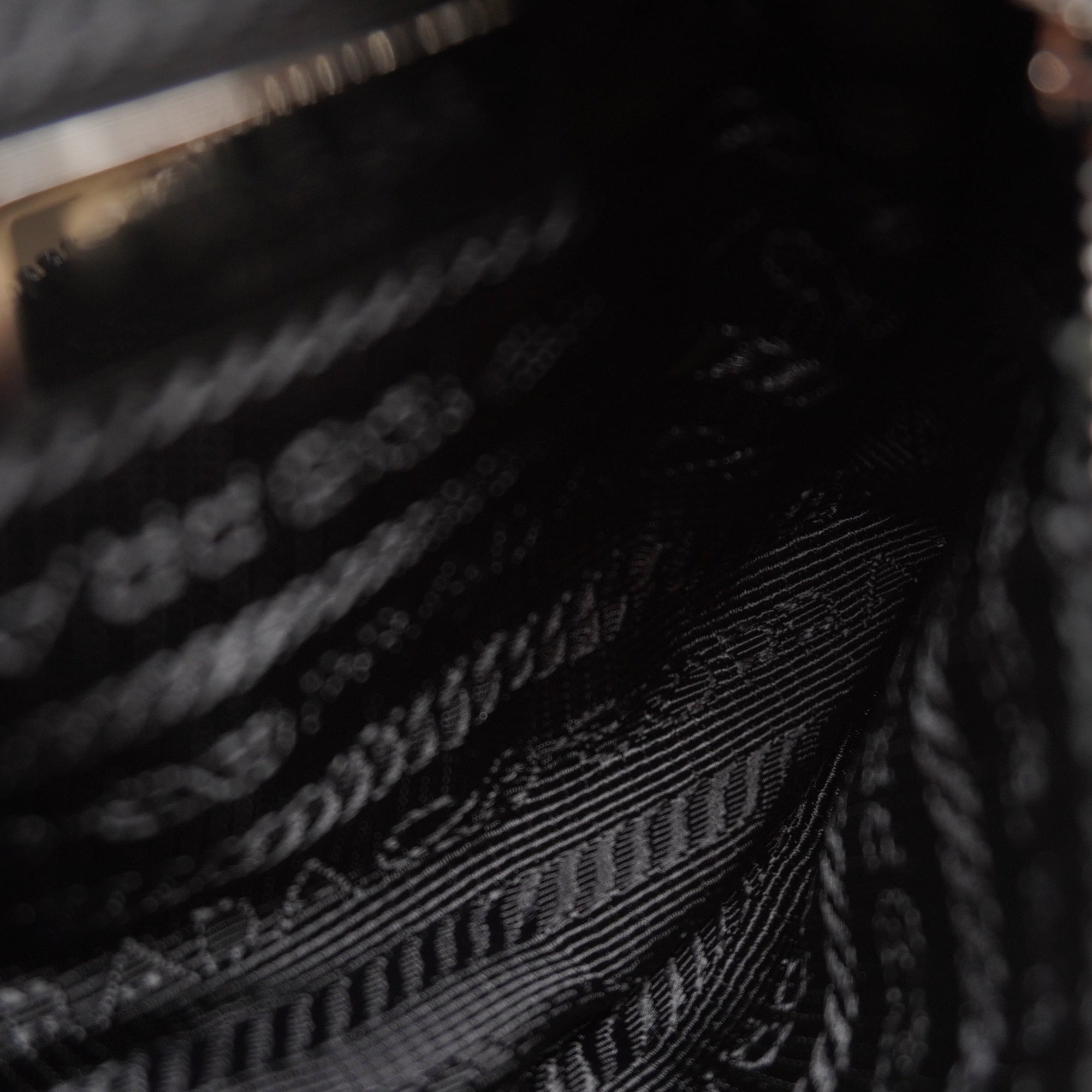 PRE-OWNED Crystal-embellished Logo Belt Bag In Black