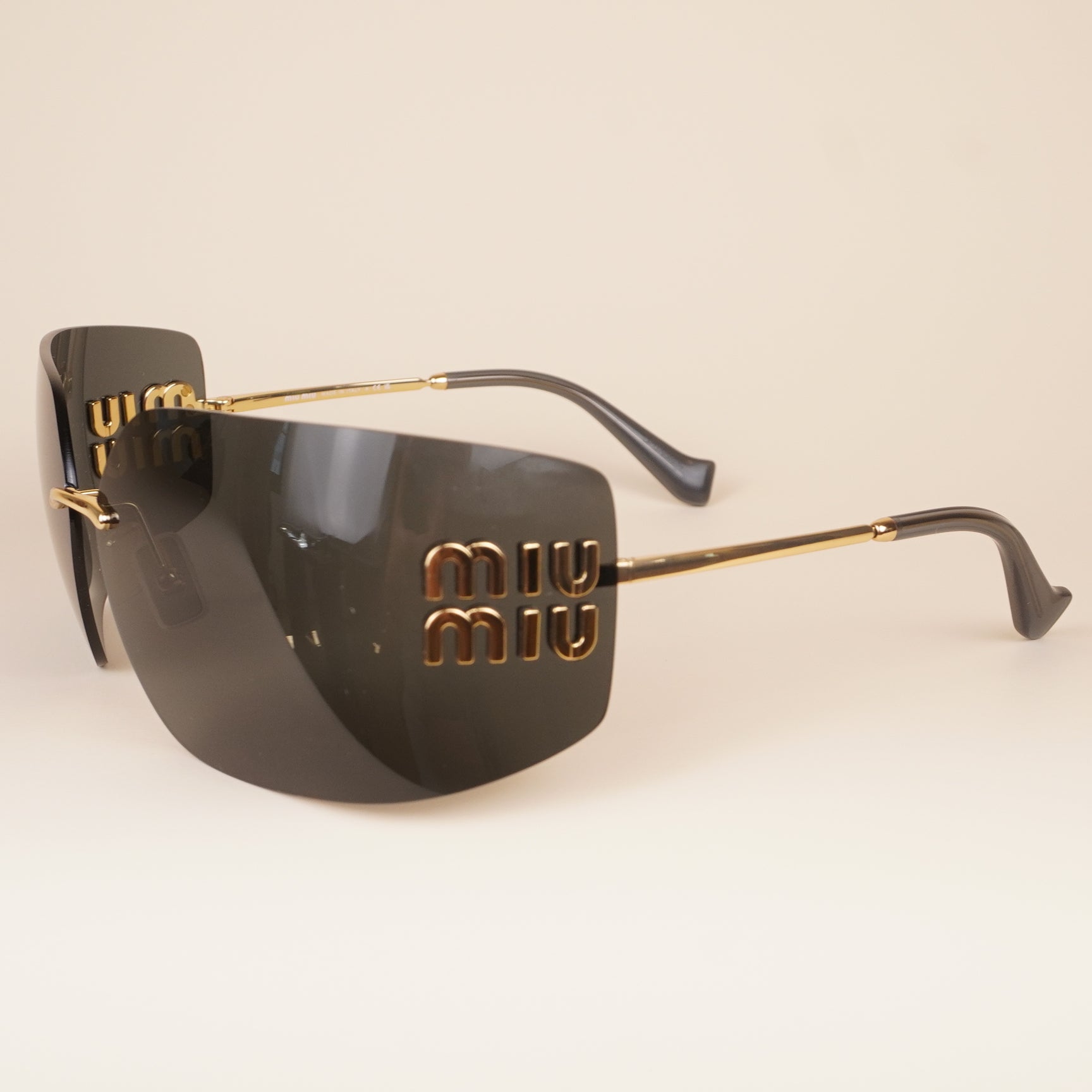 PRE-OWNED Runway Rectangle-frame Sunglasses