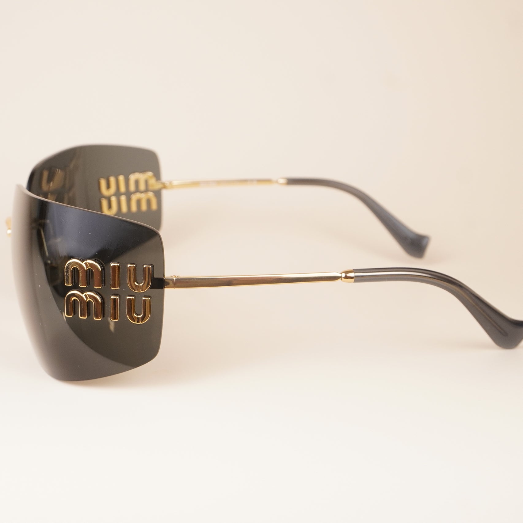 PRE-OWNED Runway Rectangle-frame Sunglasses