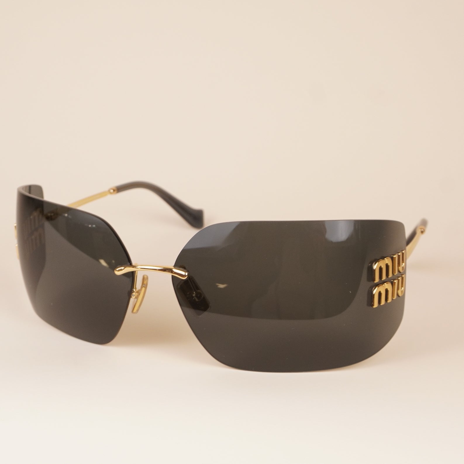 PRE-OWNED Runway Rectangle-frame Sunglasses