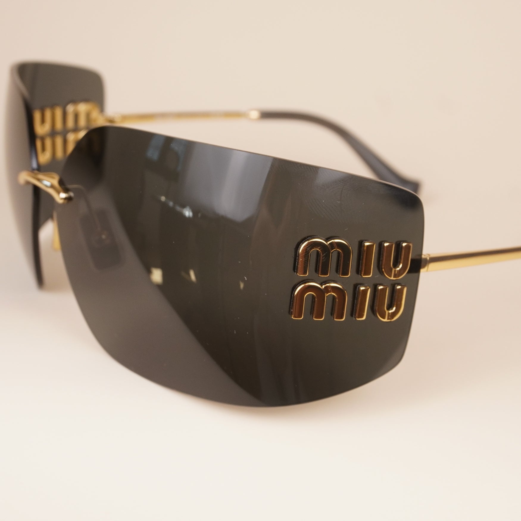 PRE-OWNED Runway Rectangle-frame Sunglasses
