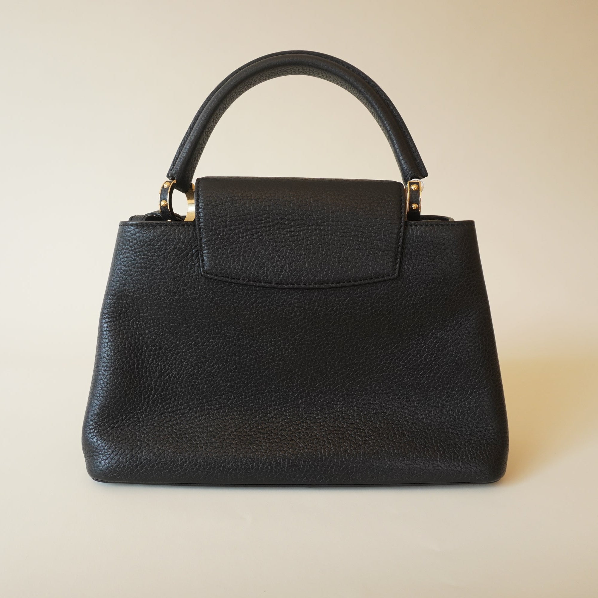 Bolso de hombro Capucines PM Flower Smile LV 2018 de segunda mano