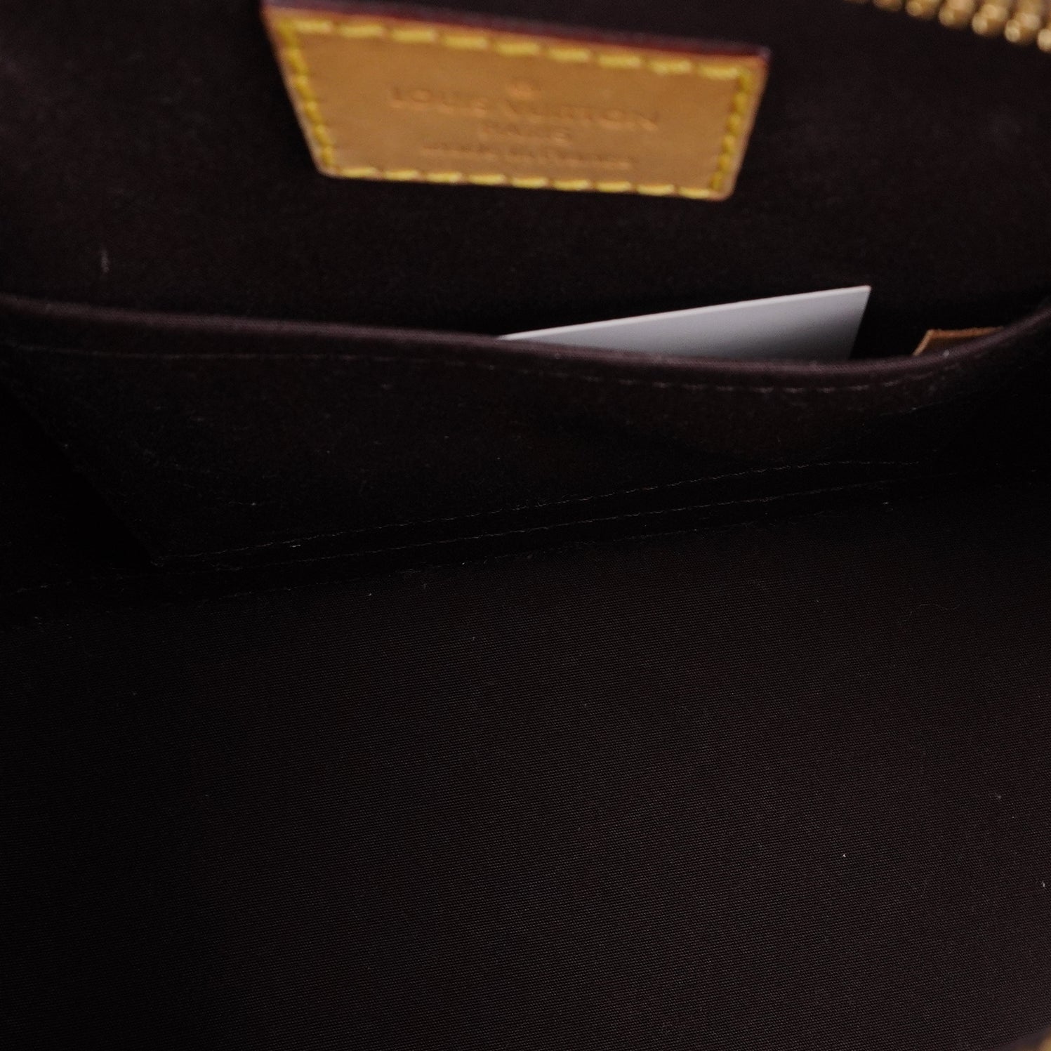 PRE-OWNED LV Vernis Alma PM Amarante
