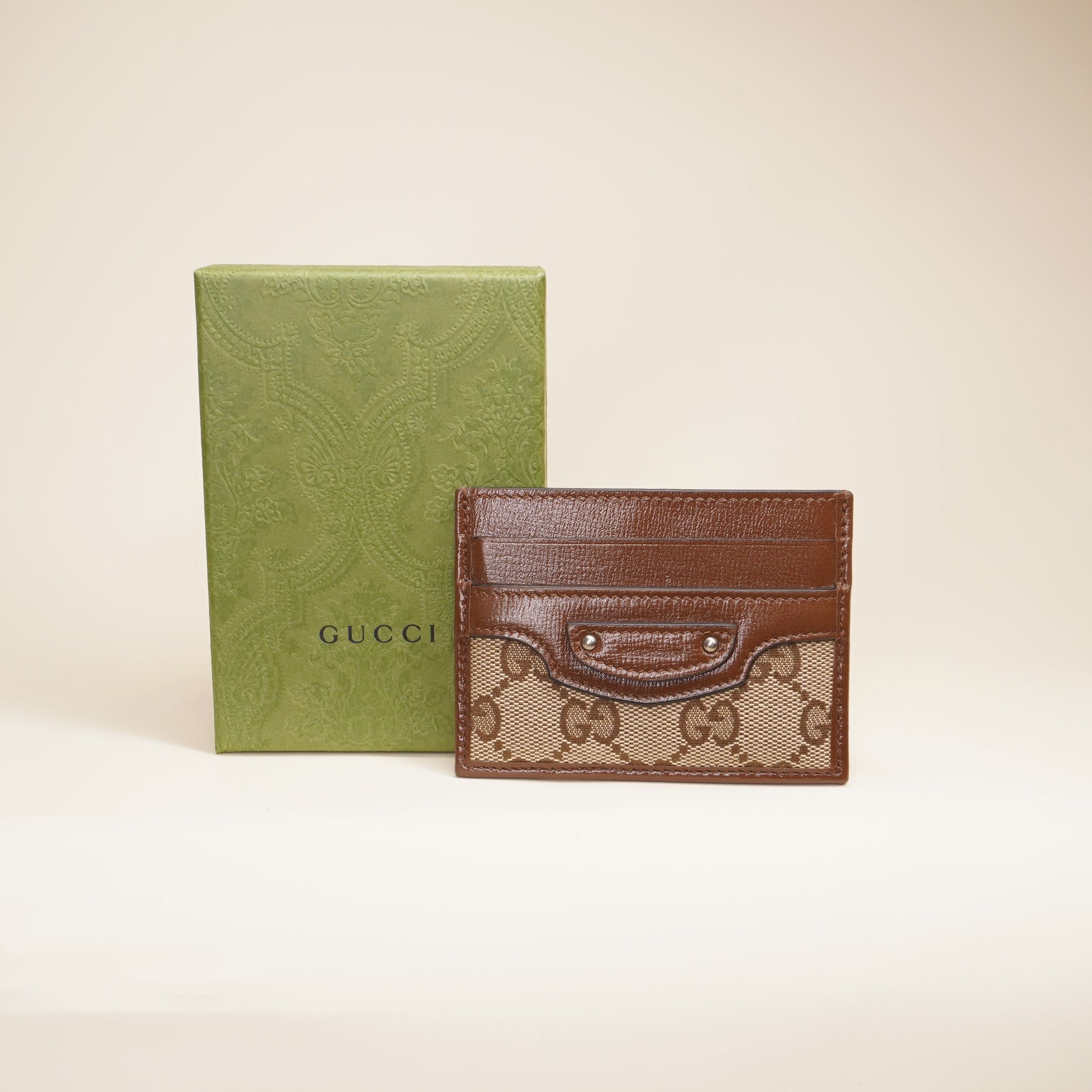 PRE-OWNED GG X BALENCIAGA The Hacker Project Card Holder