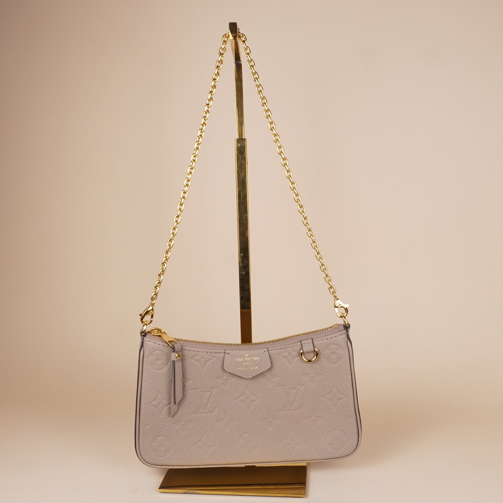PRE-OWNED LV Empreinte Easy Pouch On Strap Tourterelle
