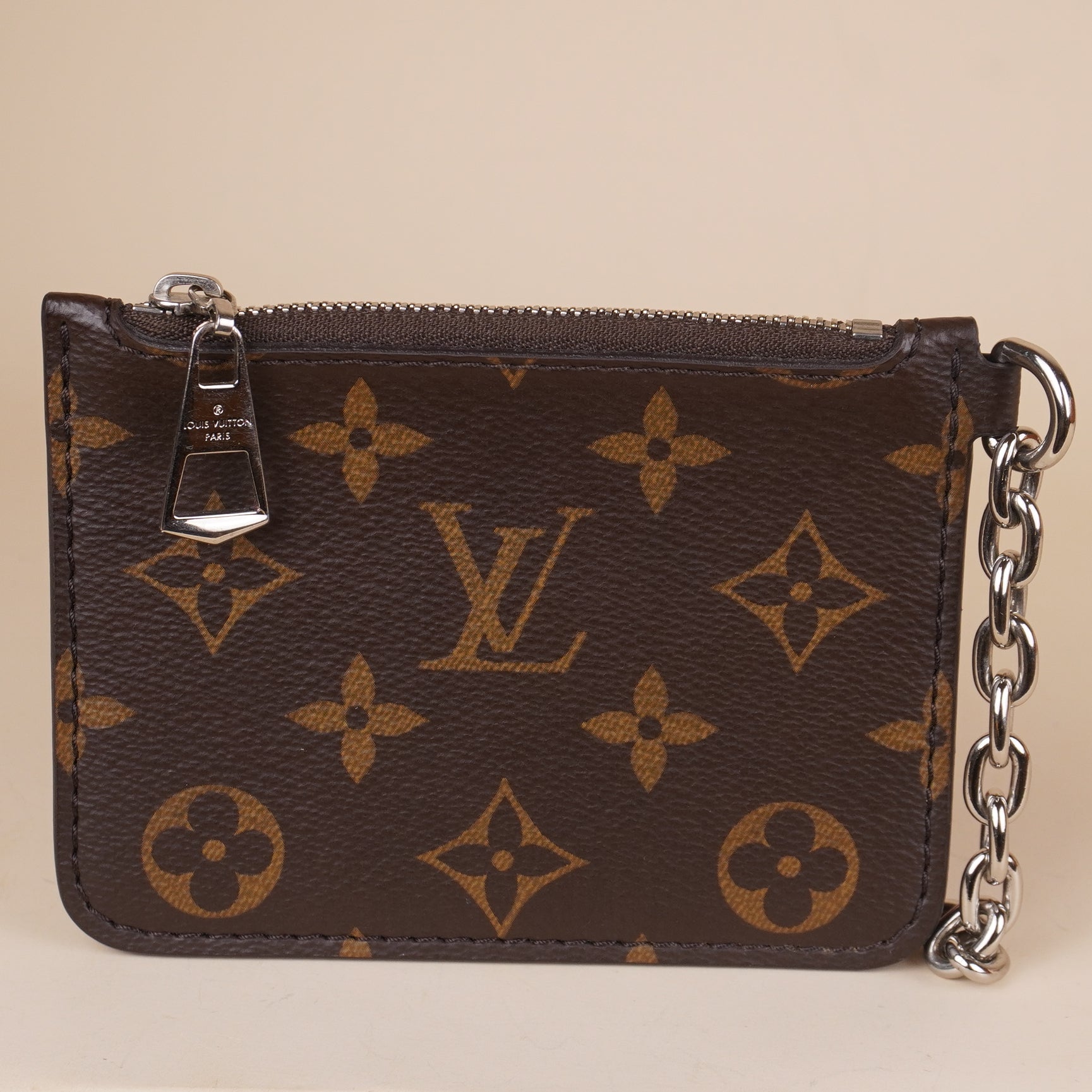 PRE-OWNED LV Monogram Multi Pochette w/strap