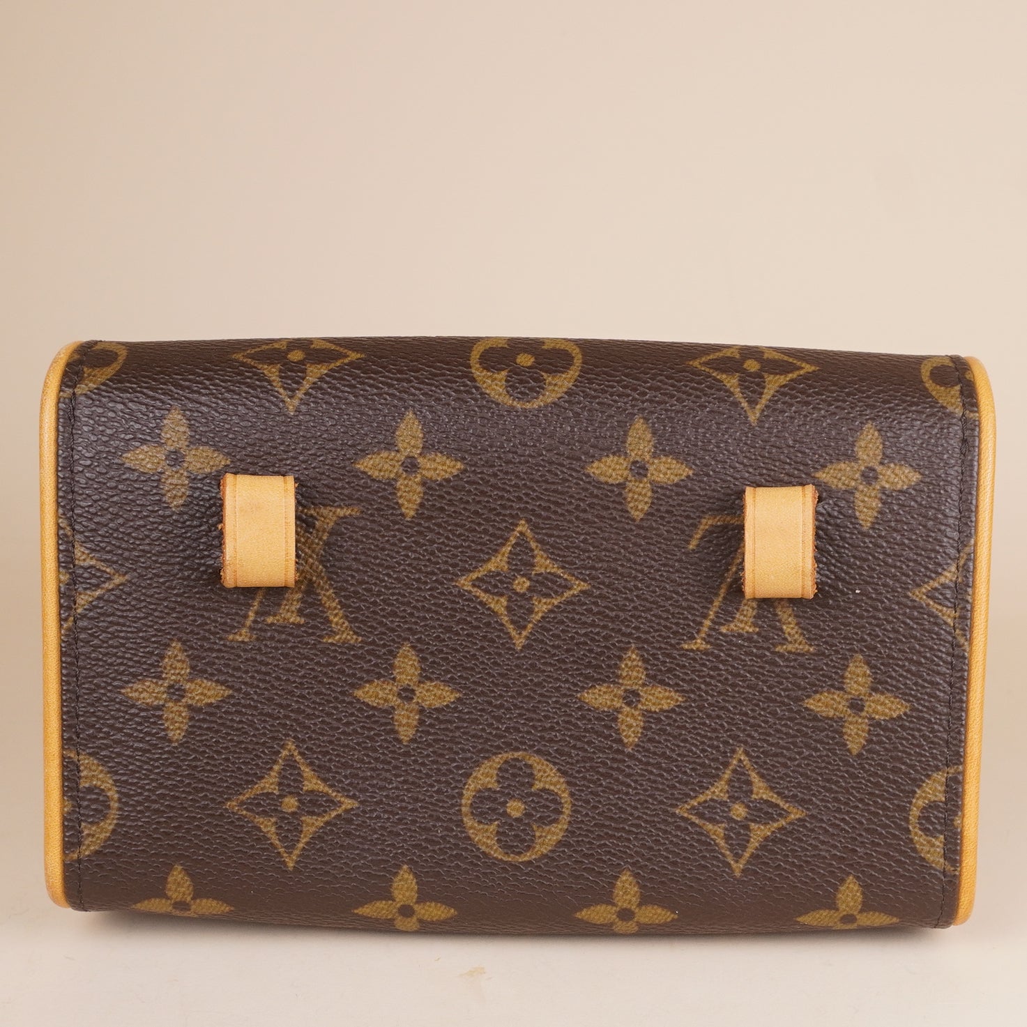 PRE-OWNED LV Monogram Canvas Pochette Florentine Bag