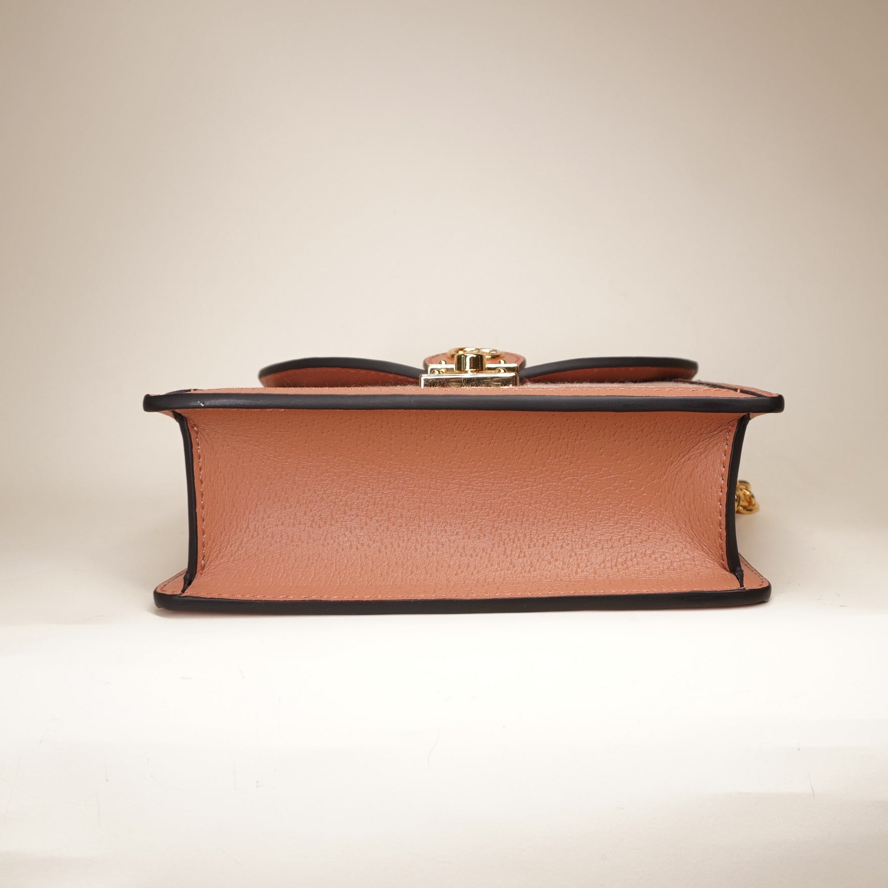 PRE-OWNED Pink Mini Ophidia Shoulder Bag