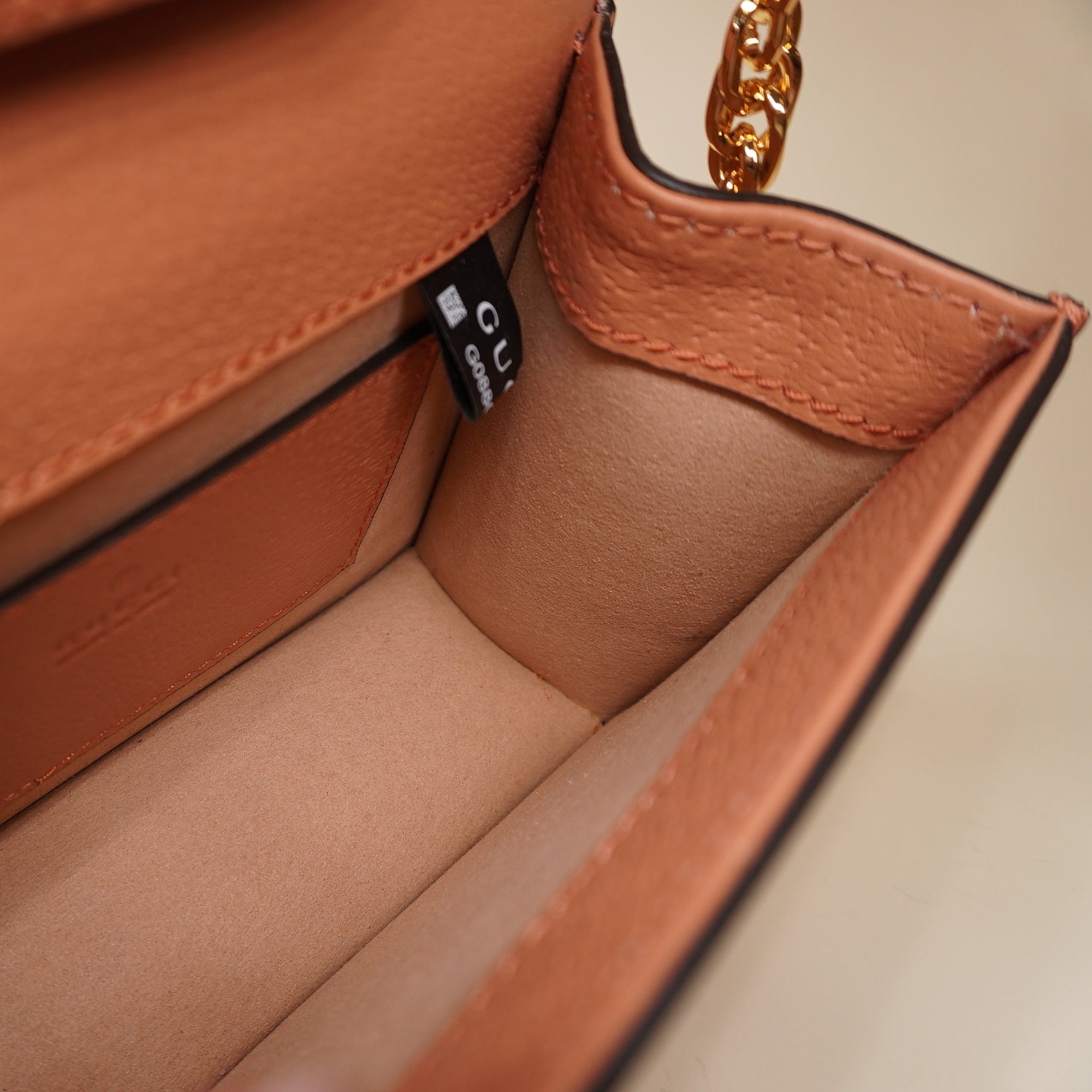 PRE-OWNED Pink Mini Ophidia Shoulder Bag