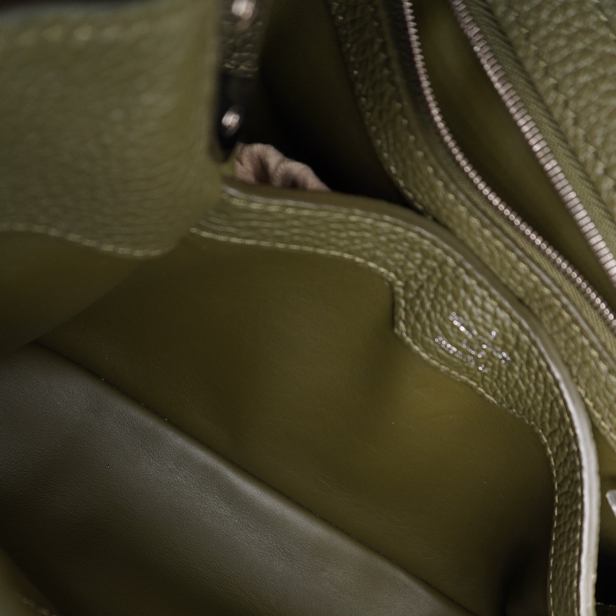 PRE-OWNED Taurillon Capucines BB Green Python Shoulder bag