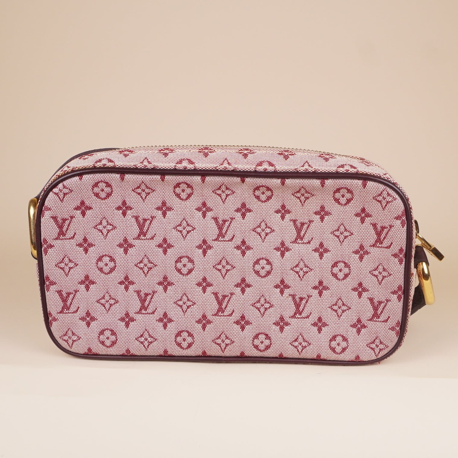 PRE-OWNED LV Cerise Monogram Mini Lin Juliette NM Bag