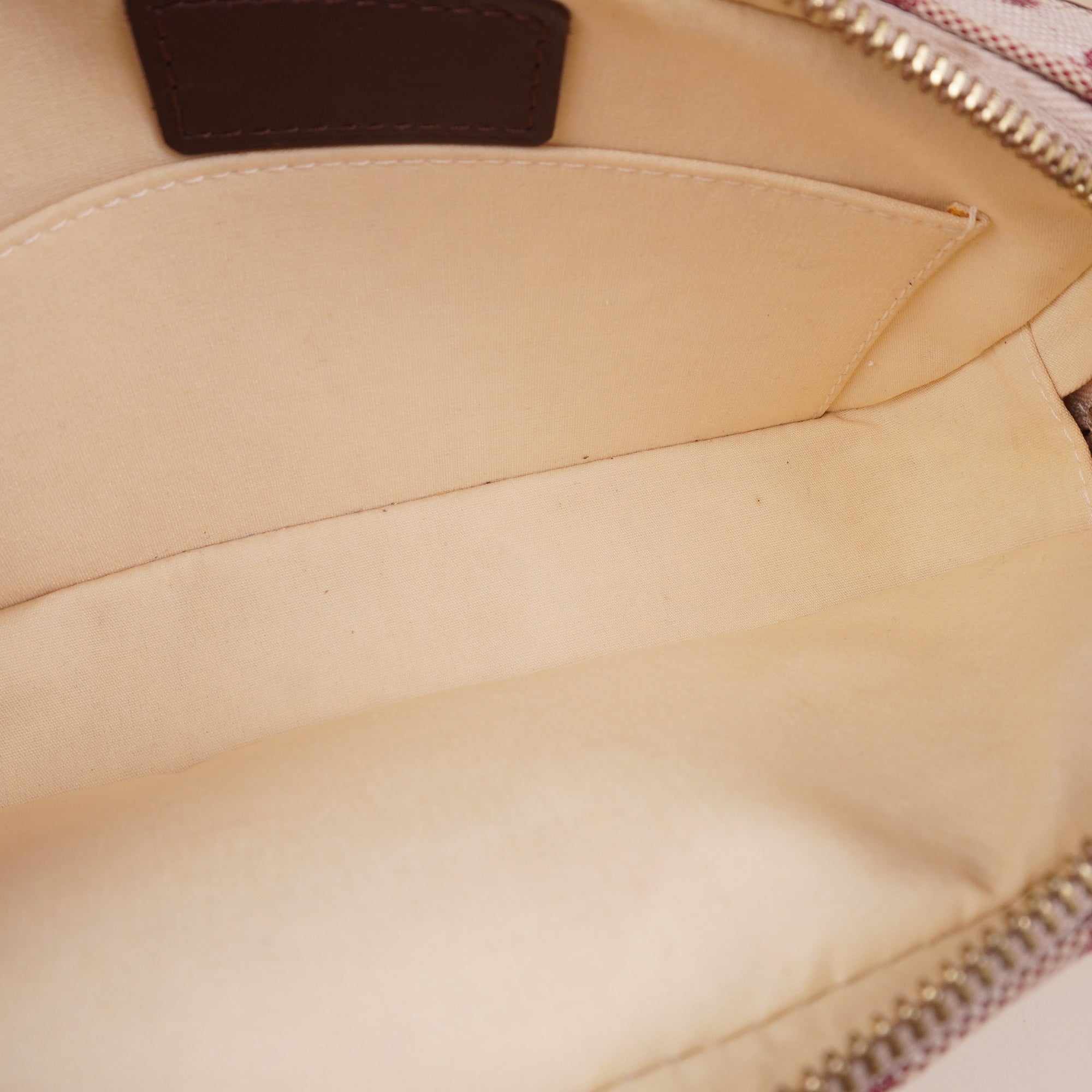 PRE-OWNED LV Cerise Monogram Mini Lin Juliette NM Bag